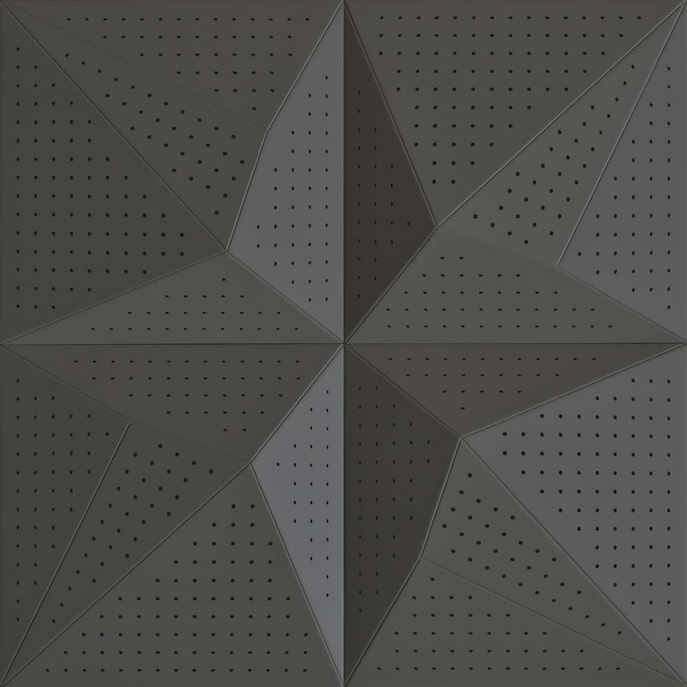 Neka Panel B Anthracite Lacquer With 8mm Perforation