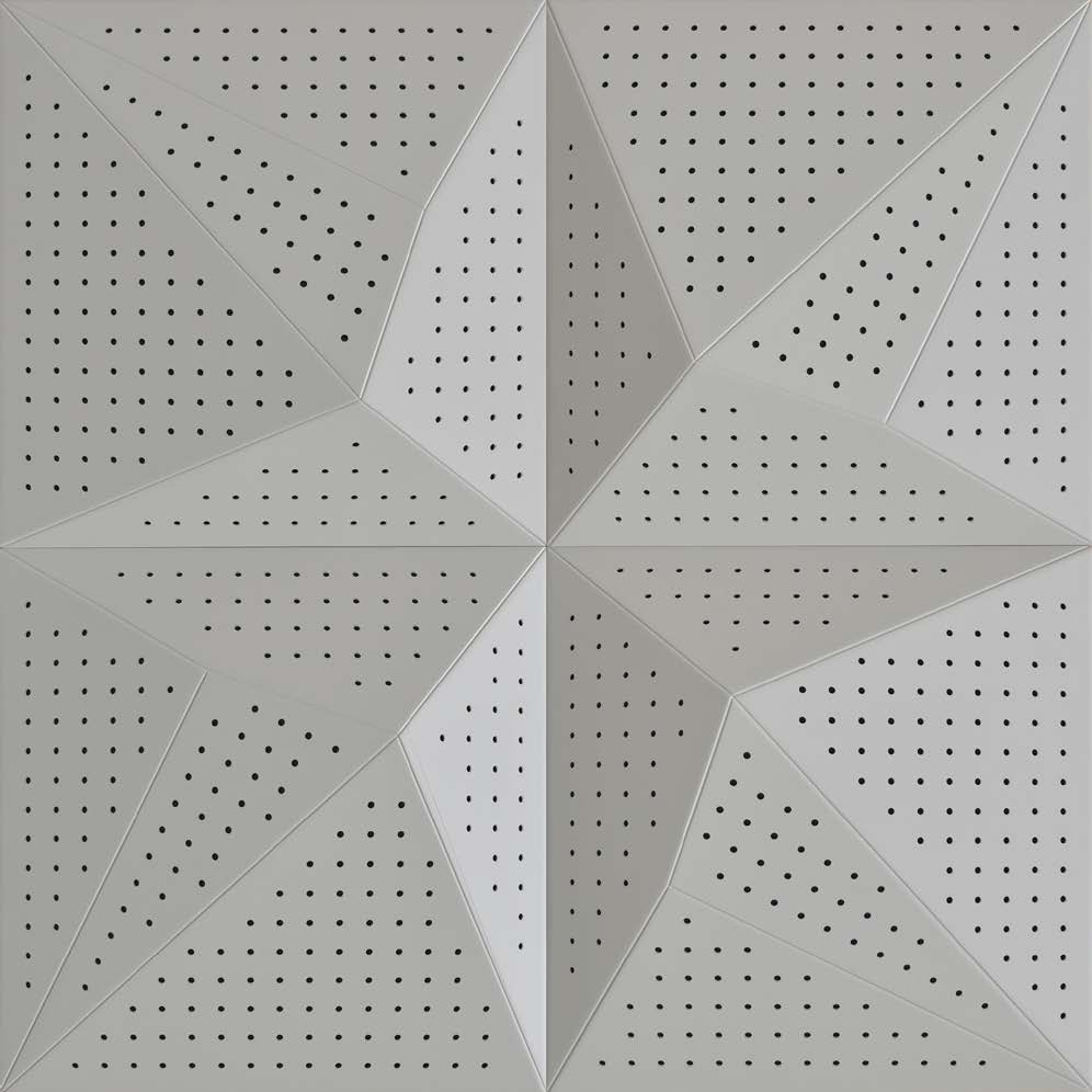 Neka Panel B White Lacquer With 8mm Perforation
