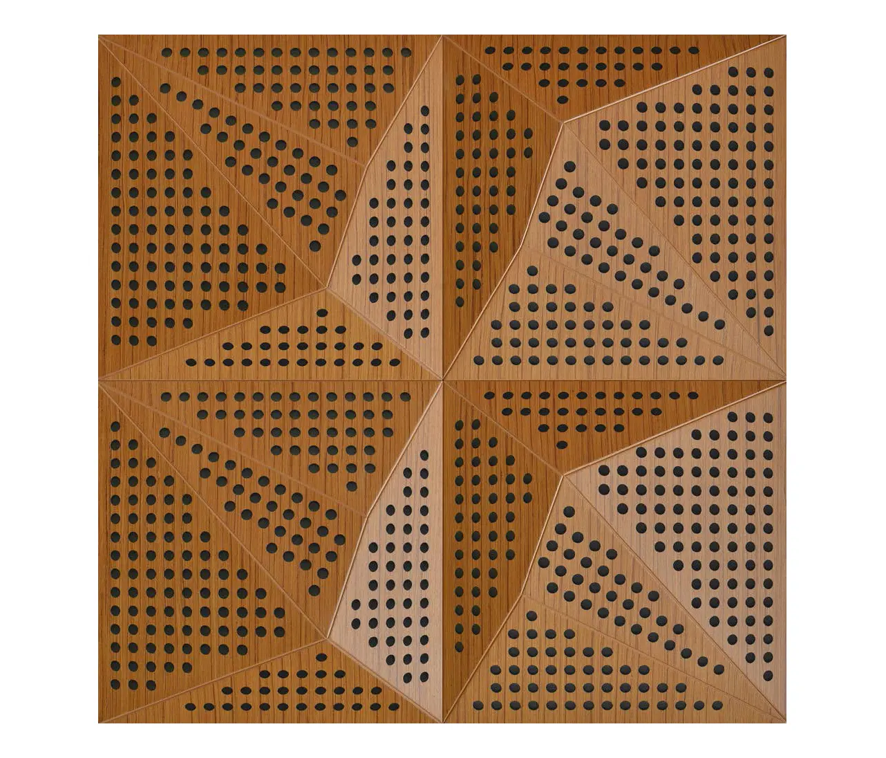 Mikodam - Neka Panel B Teak With 2cm Perforation