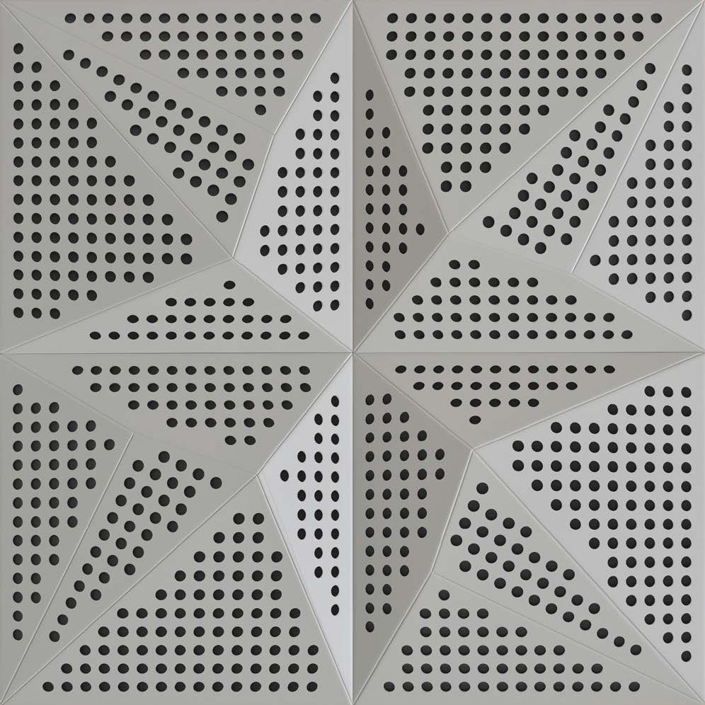 Display product Neka Panel B White Lacquer With 2cm Perforation from manufacturer Mikodam