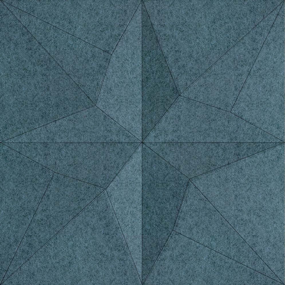 Neka Panel B Fabric Blue