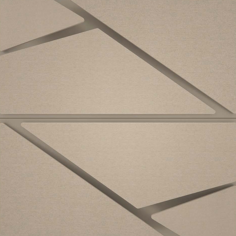 Display product Deta Panel Grey Lacquer Matte & Fabric from manufacturer Mikodam