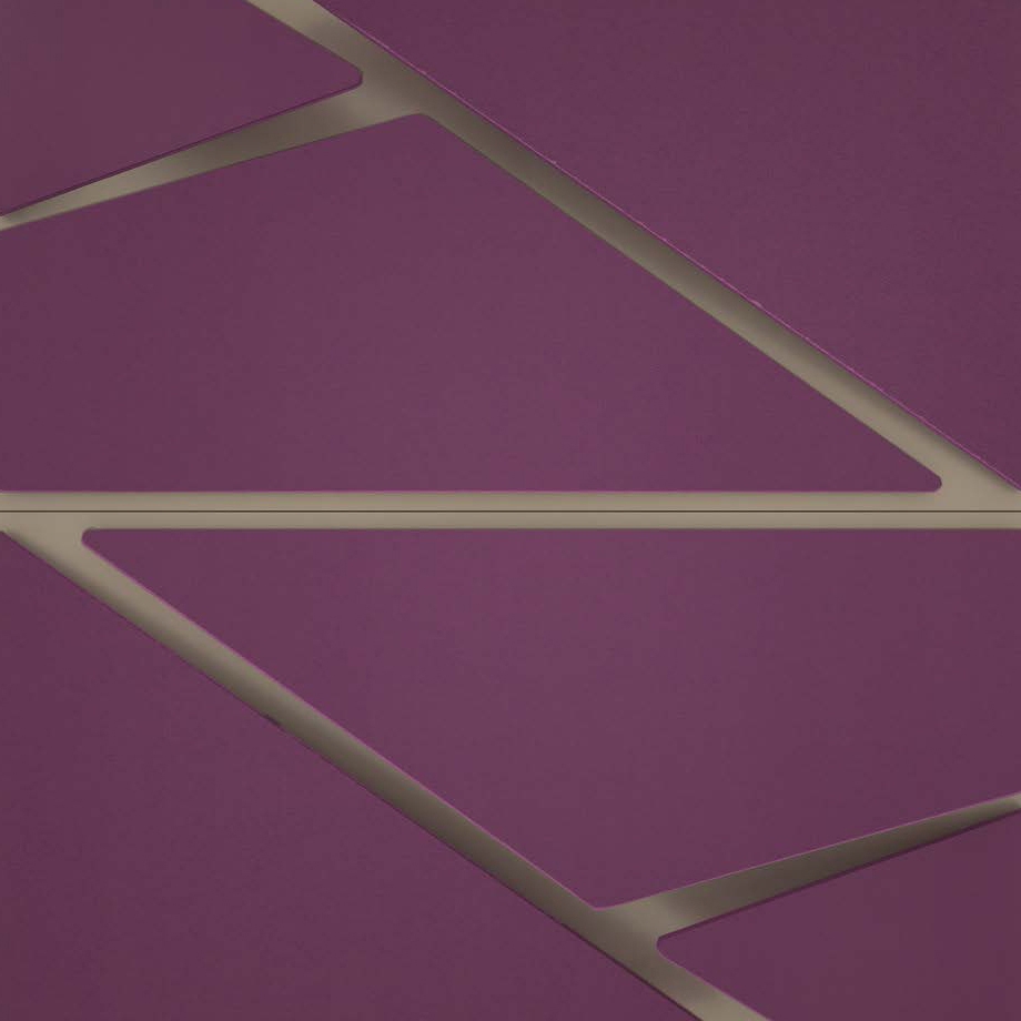 Deta Panel Grey Lacquer Matte & Fabric