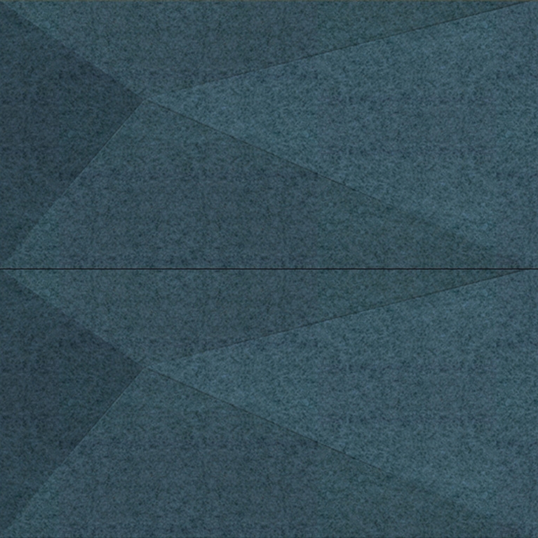 Pira Panel A Fabric Blue
