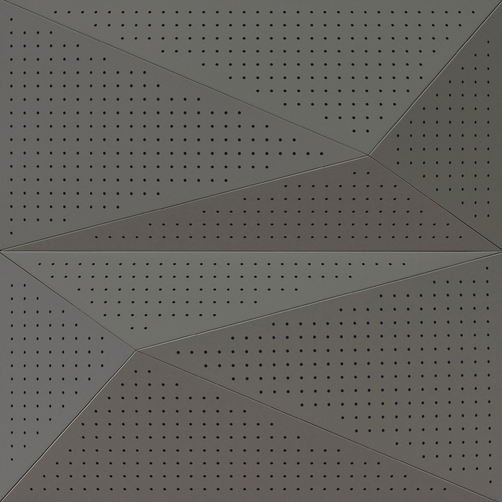 Mostra il prodotto Pira Panel A Anthracite Lacquer Matte With 8mm Perforation del produttore Mikodam