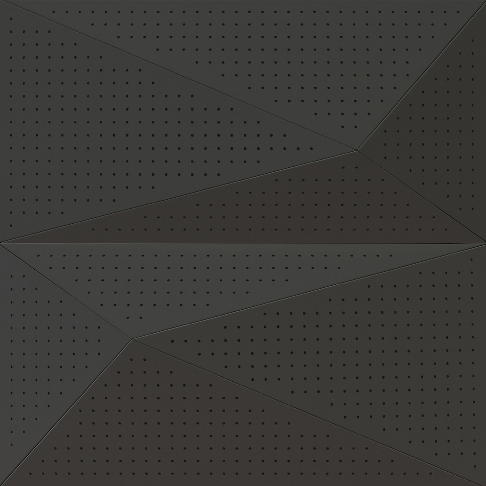 Pira Panel A Grey Lacquer Matte With 8mm Perforation
