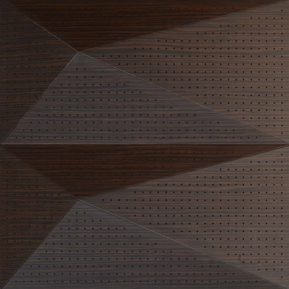 Pira Panel A Walnut With 8mm Perforation