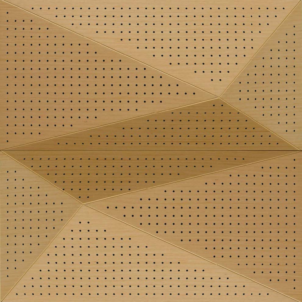 Display product Pira Panel A Oak With 8mm Perforation from manufacturer Mikodam
