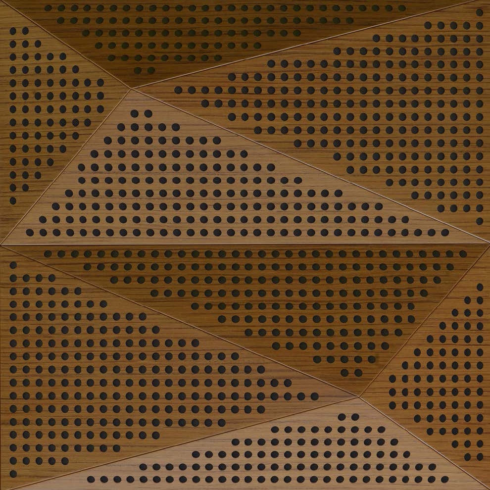 Pira Panel A Teak With 2cm Perforation