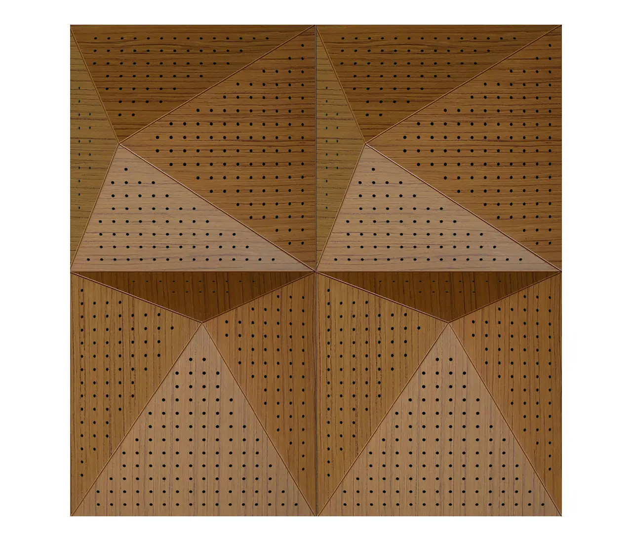 Mikodam - Pira Panel B Teak With 8mm Perforation