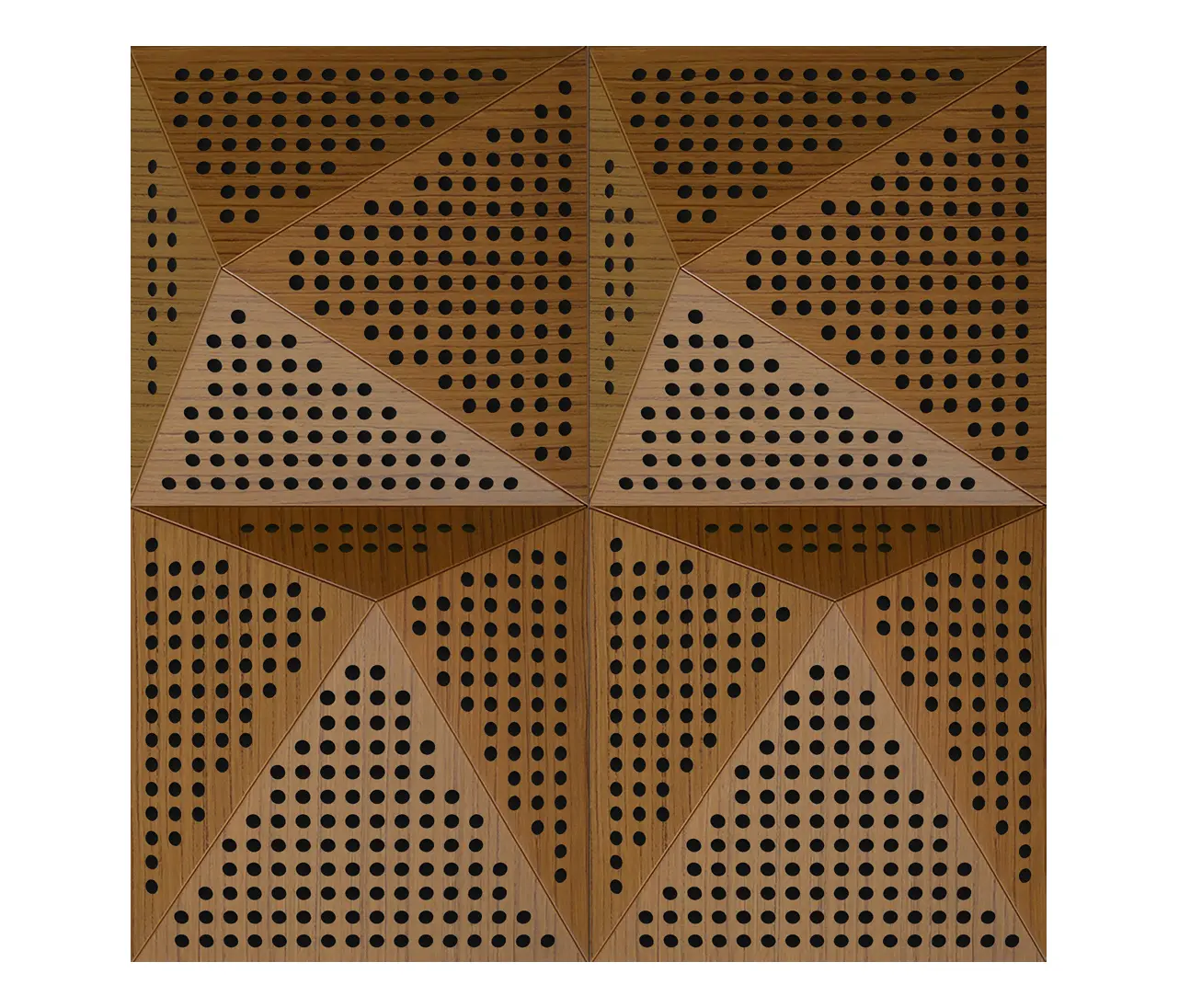 Mikodam - Pira Panel B Teak With 2cm Perforation