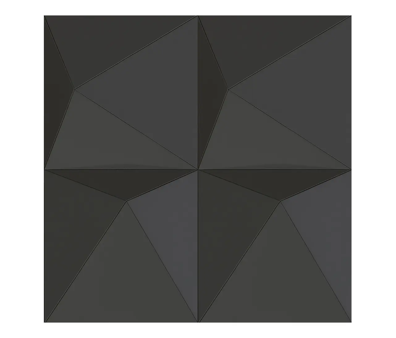 Mikodam - Pira Panel B Anthracite Lacquer Matte