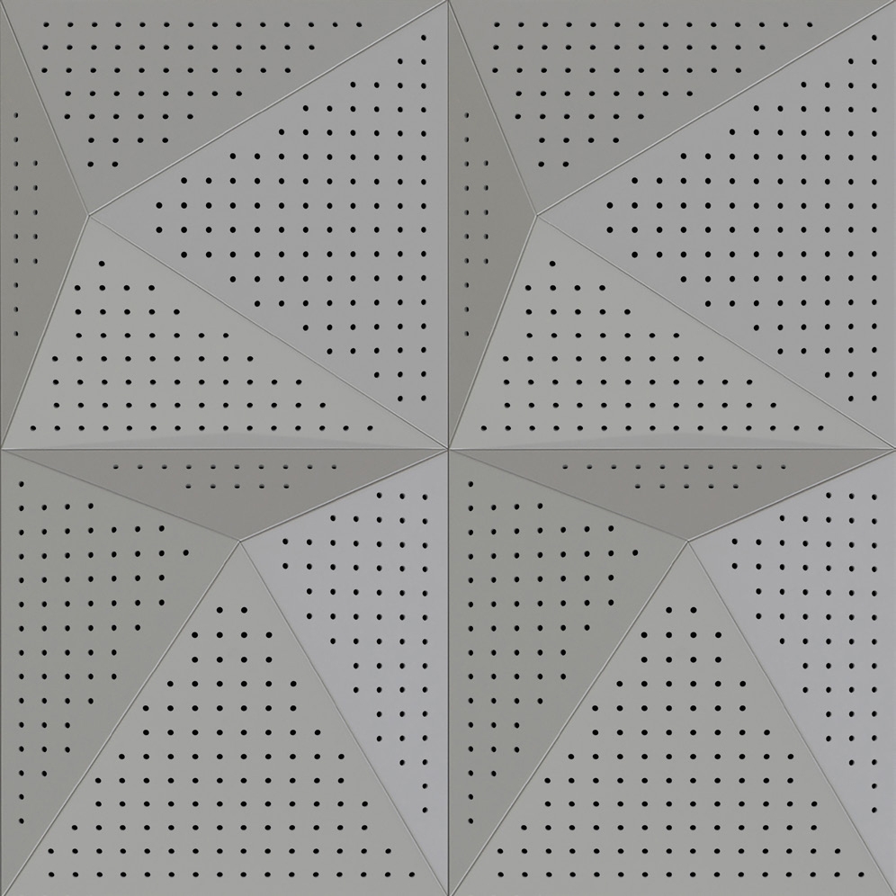 Pira Panel B White Lacquer Matte With 8mm Perforation