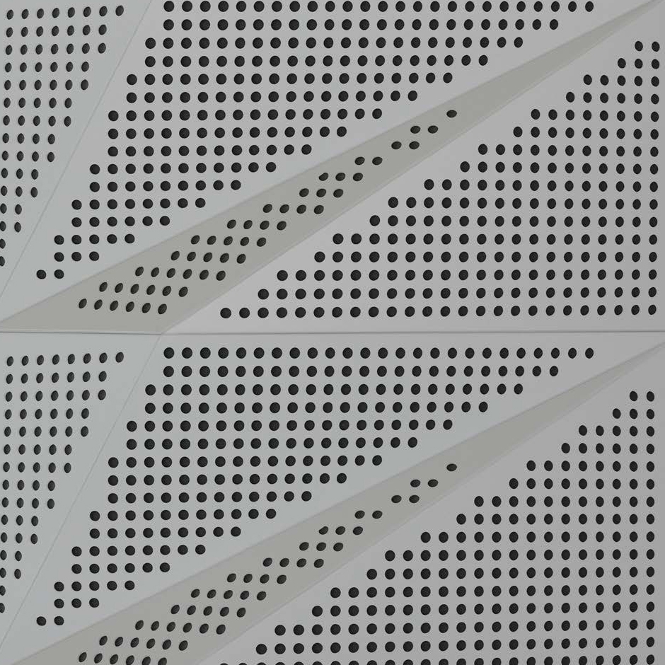 Mostra il prodotto Tora Panel White Lacquer Matte With 2cm Perforation del produttore Mikodam