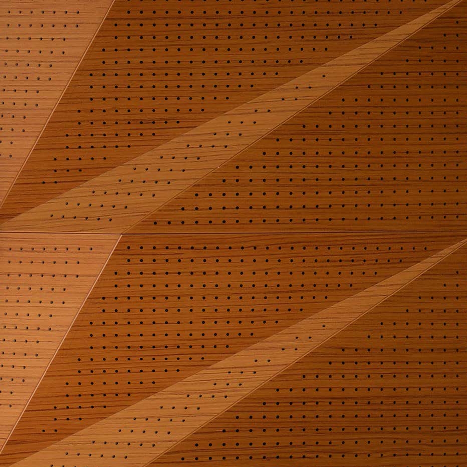 Tora Panel Teak With 8mm Perforation