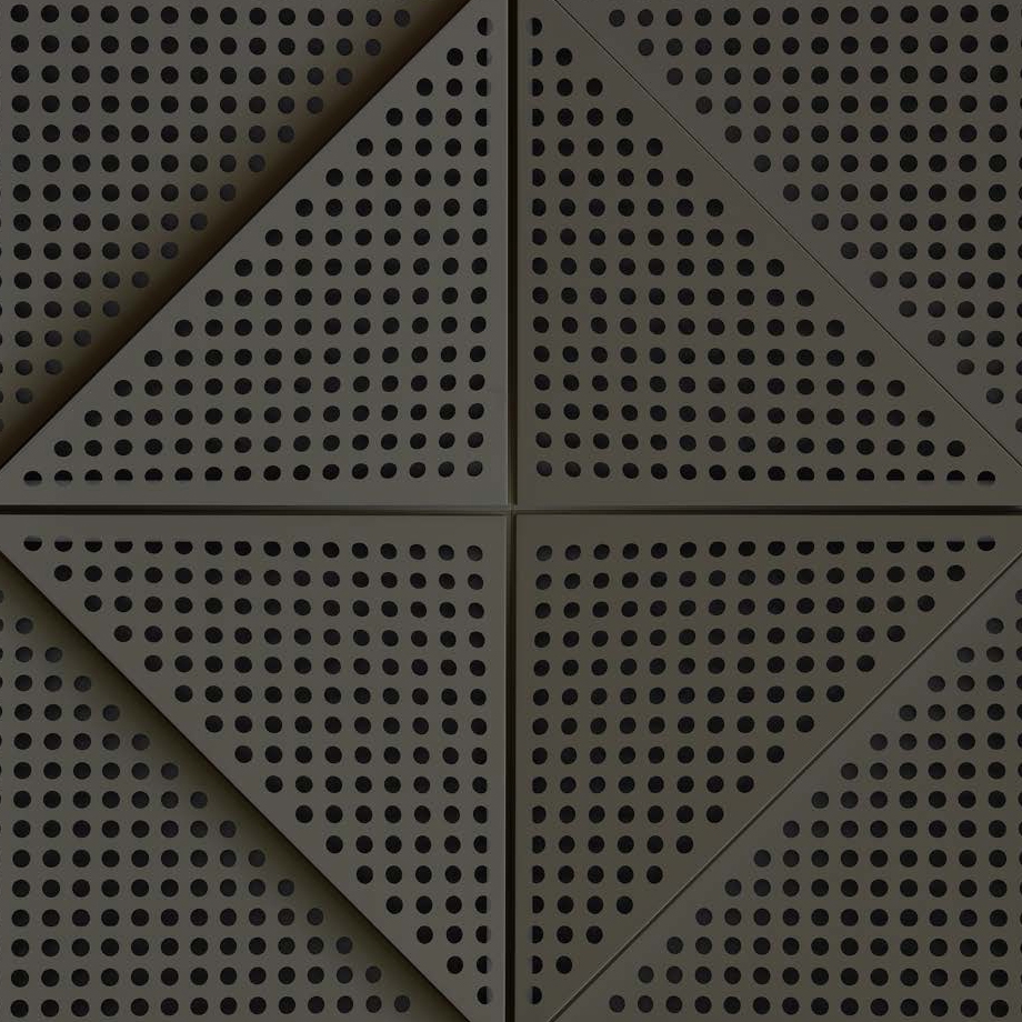 Zeta Panel Anthracite Lacquer With 2cm Perforation