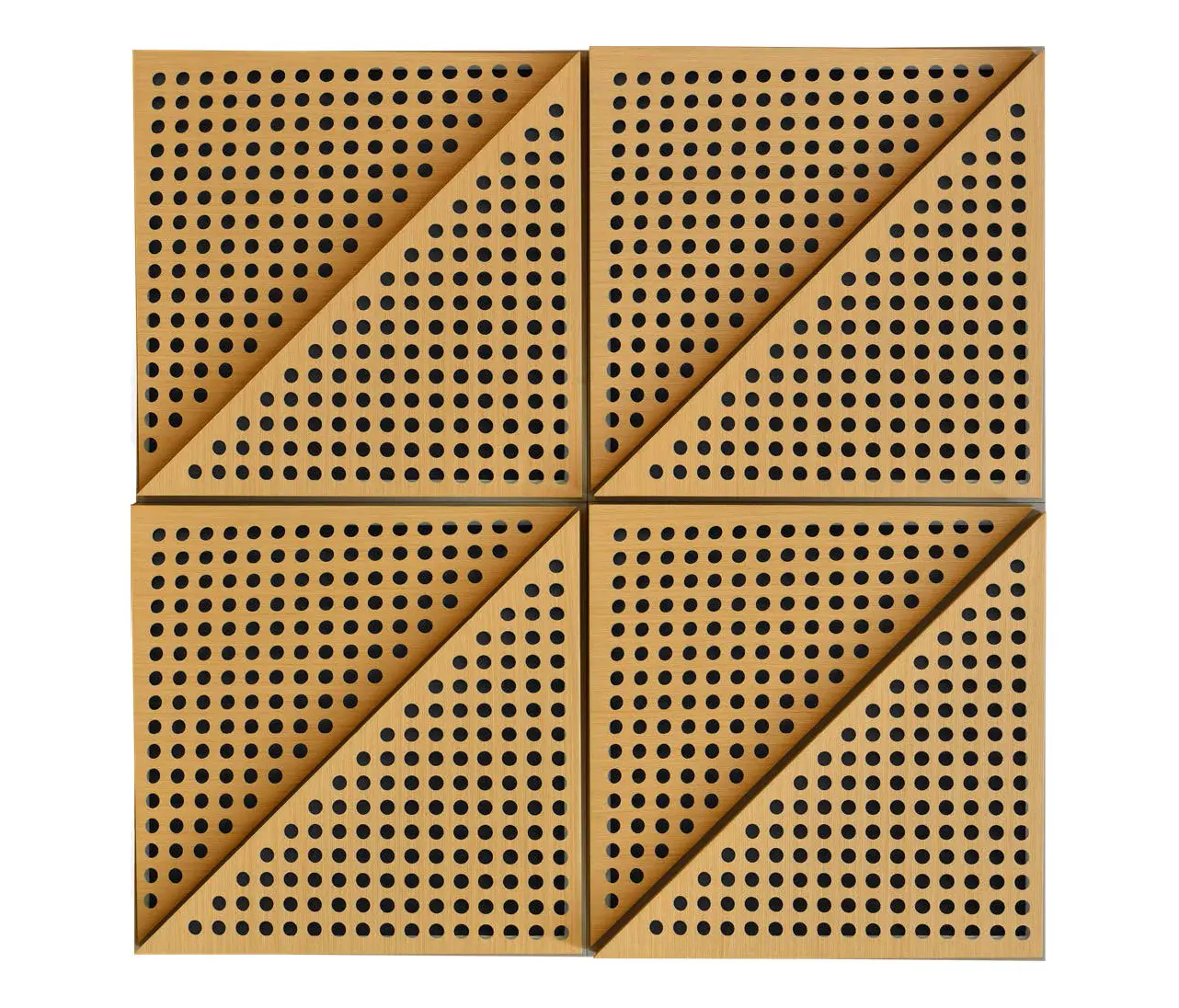 Mikodam - Zeta Panel Oak With 2cm Perforation
