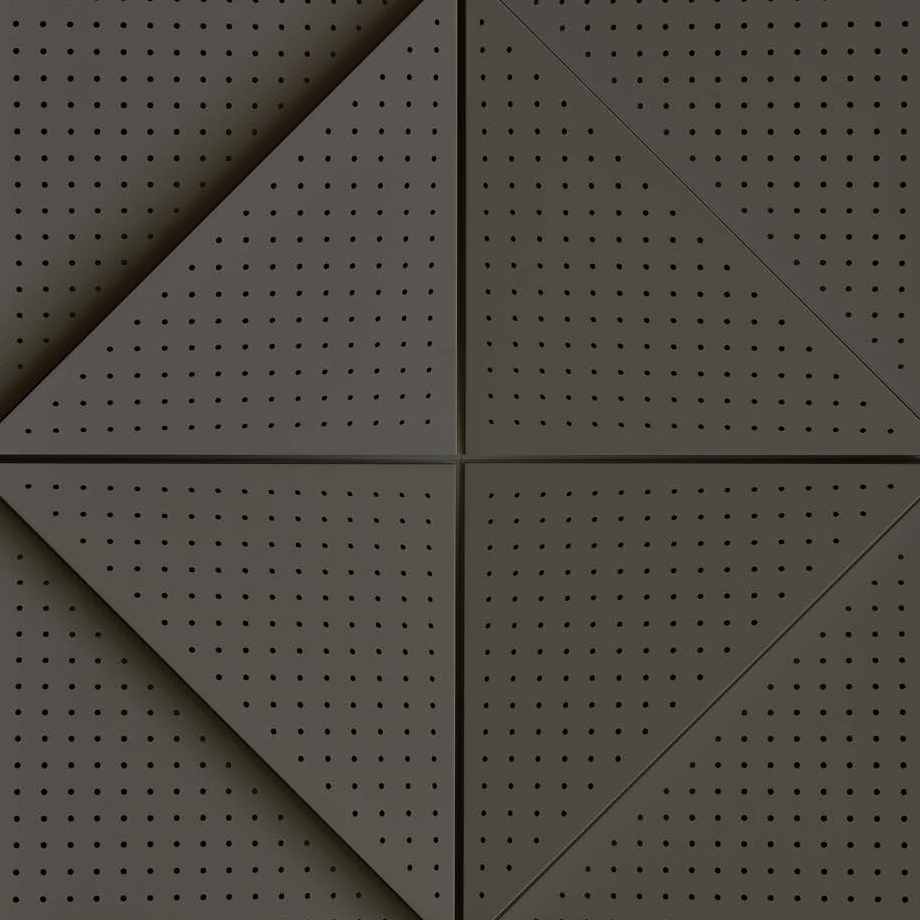 Zeta Panel Anthracite Lacquer With 8mm Perforation
