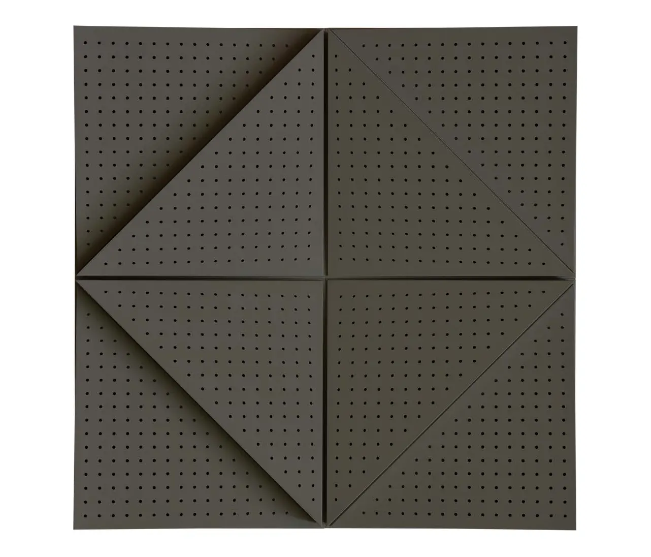 Mikodam - Zeta Panel Anthracite Lacquer With 8mm Perforation