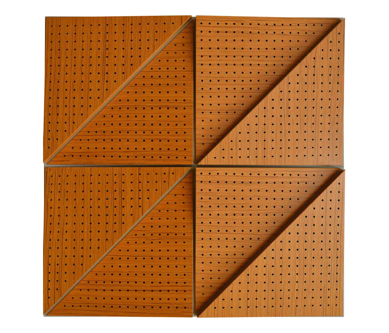 Mikodam - Zeta Panel Teak With 8mm Perforation