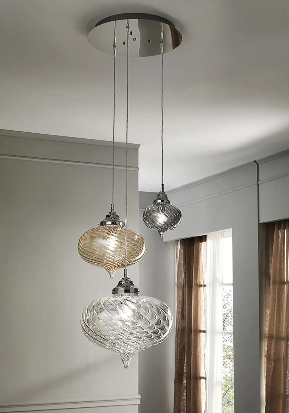 Cangini e Tucci - Arabesque Suspension Lamp