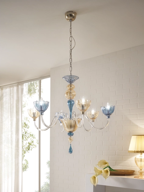 COLOR CHANDELIER 6 LIGHTS - Chandeliers from Cangini e Tucci | Architonic