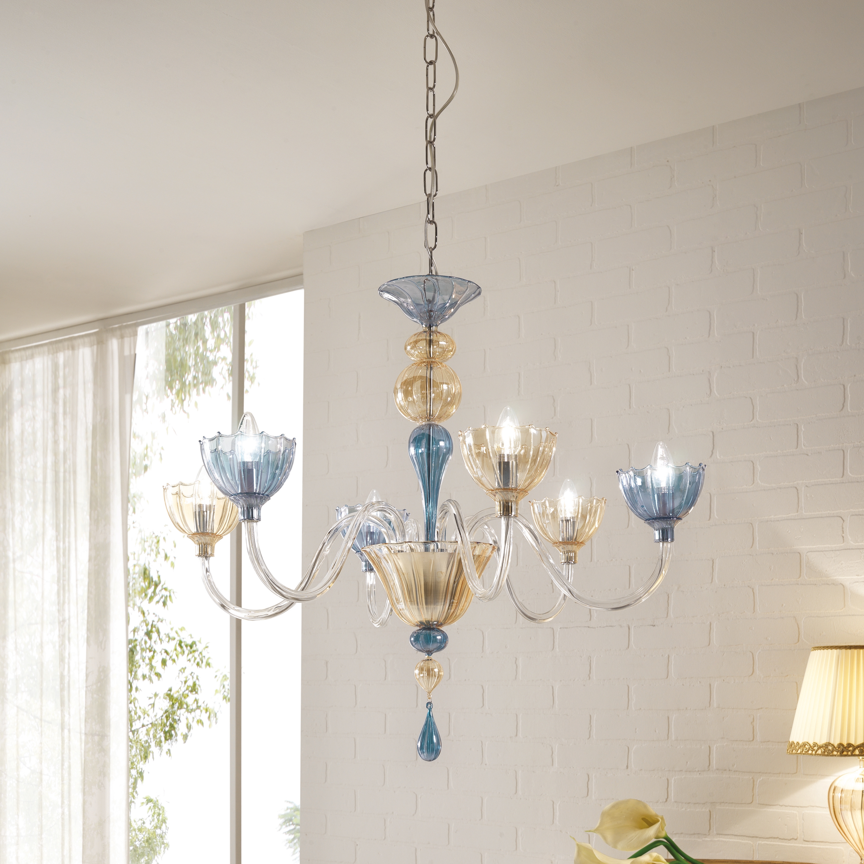 Mostrar el producto Color Chandelier 6 Lights del fabricante Cangini e Tucci