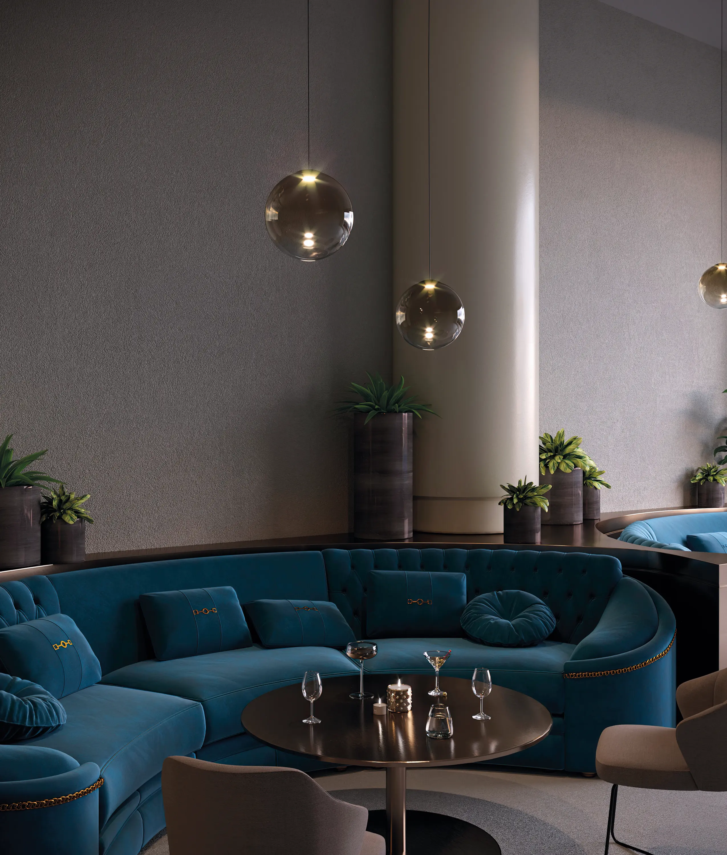 Cangini e Tucci - Pit Suspension Lamp