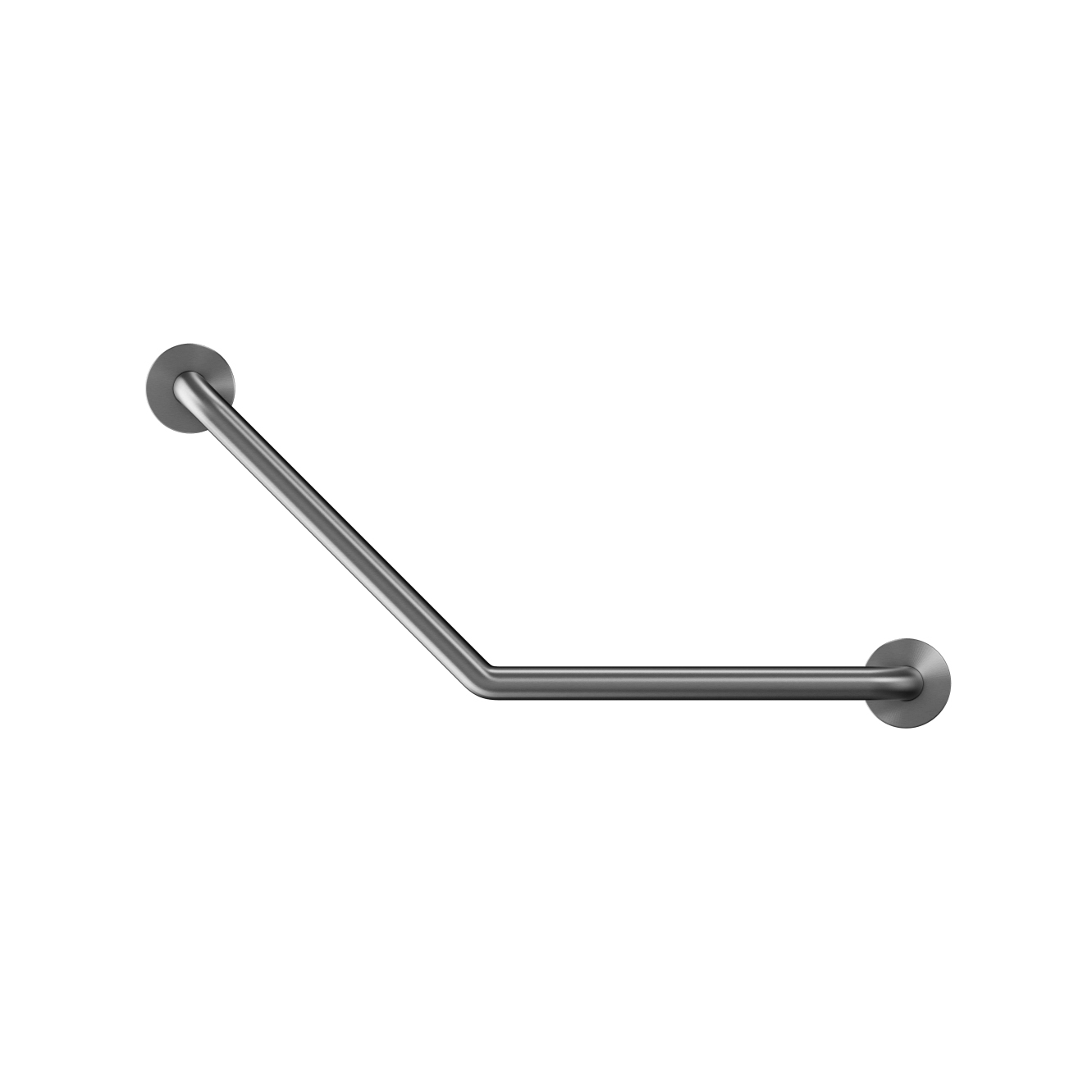 Vertoon produk Stainless steel 135° curved grab rail Ø32mm, 2 point fixation van vervaardiger Duten
