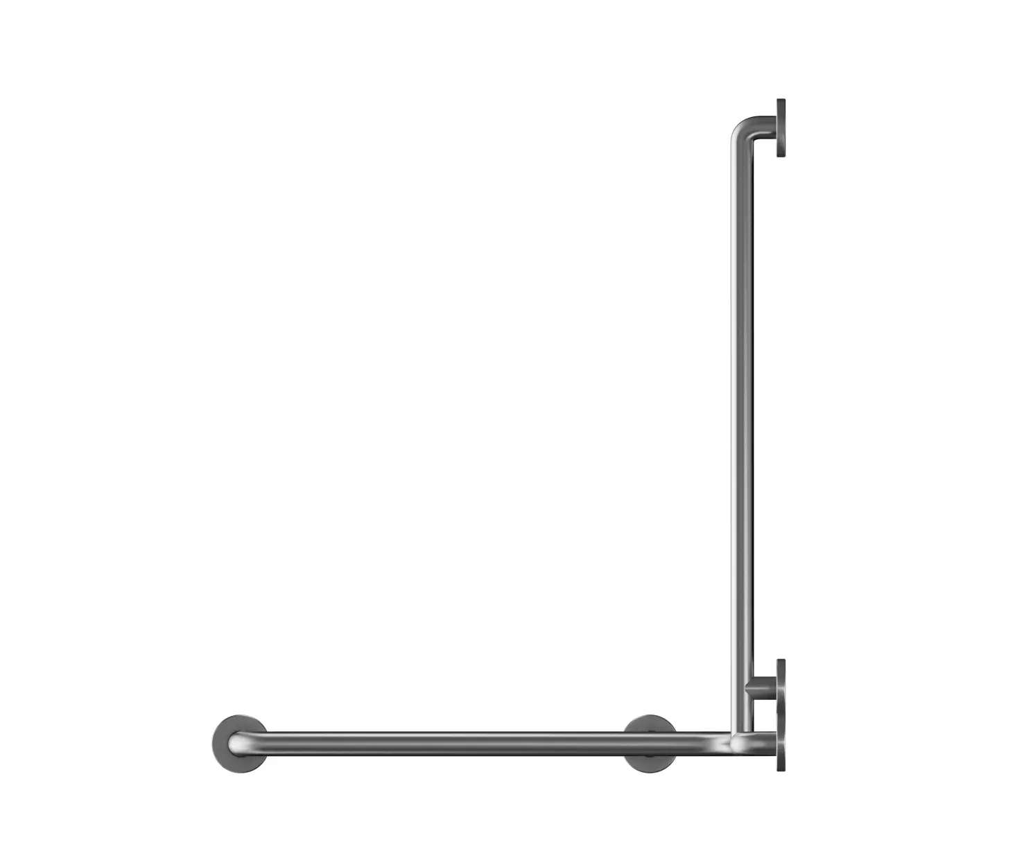 Duten - Stainless steel Ø32mm grab rail, 5 point fixation