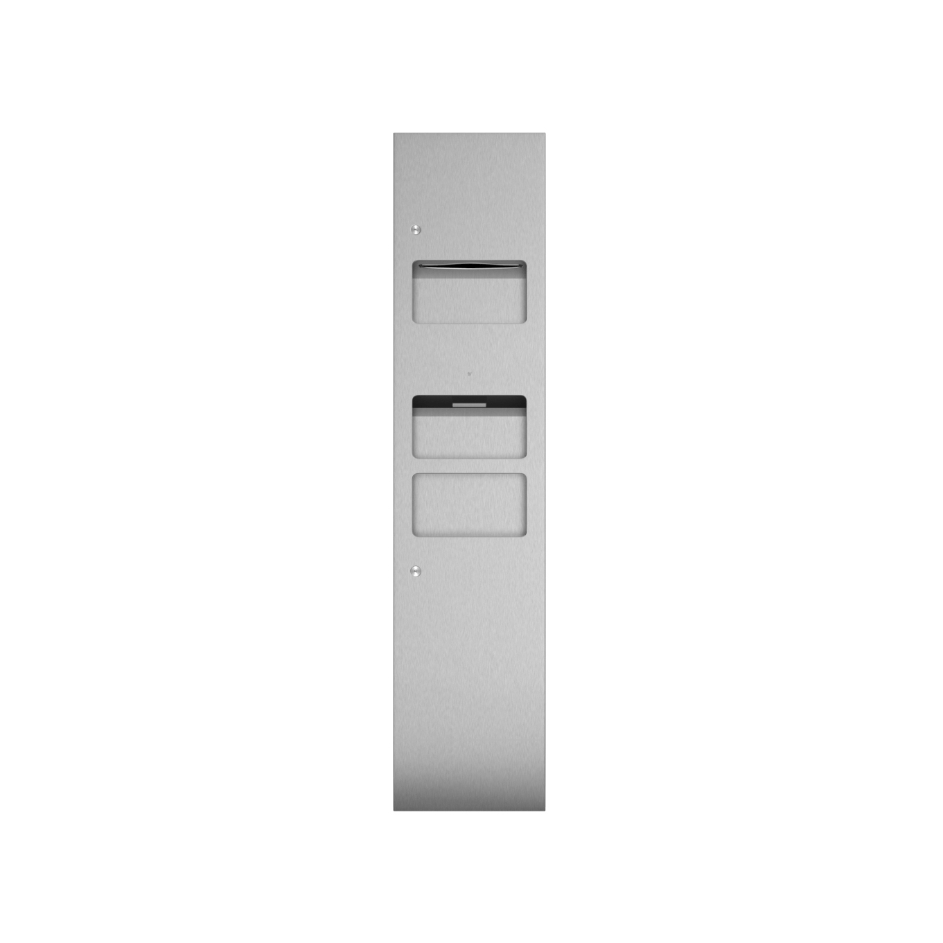 Display product Combination unit with hand towel dispenser, hot air dryer and 25L waste bin from manufacturer Duten