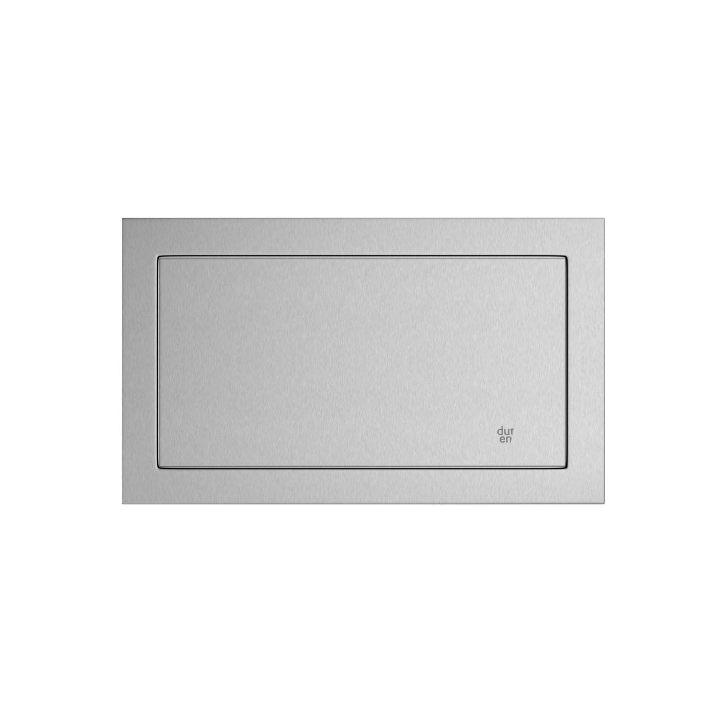 Display product Rectangular self-closing stainless steel flap from manufacturer Duten