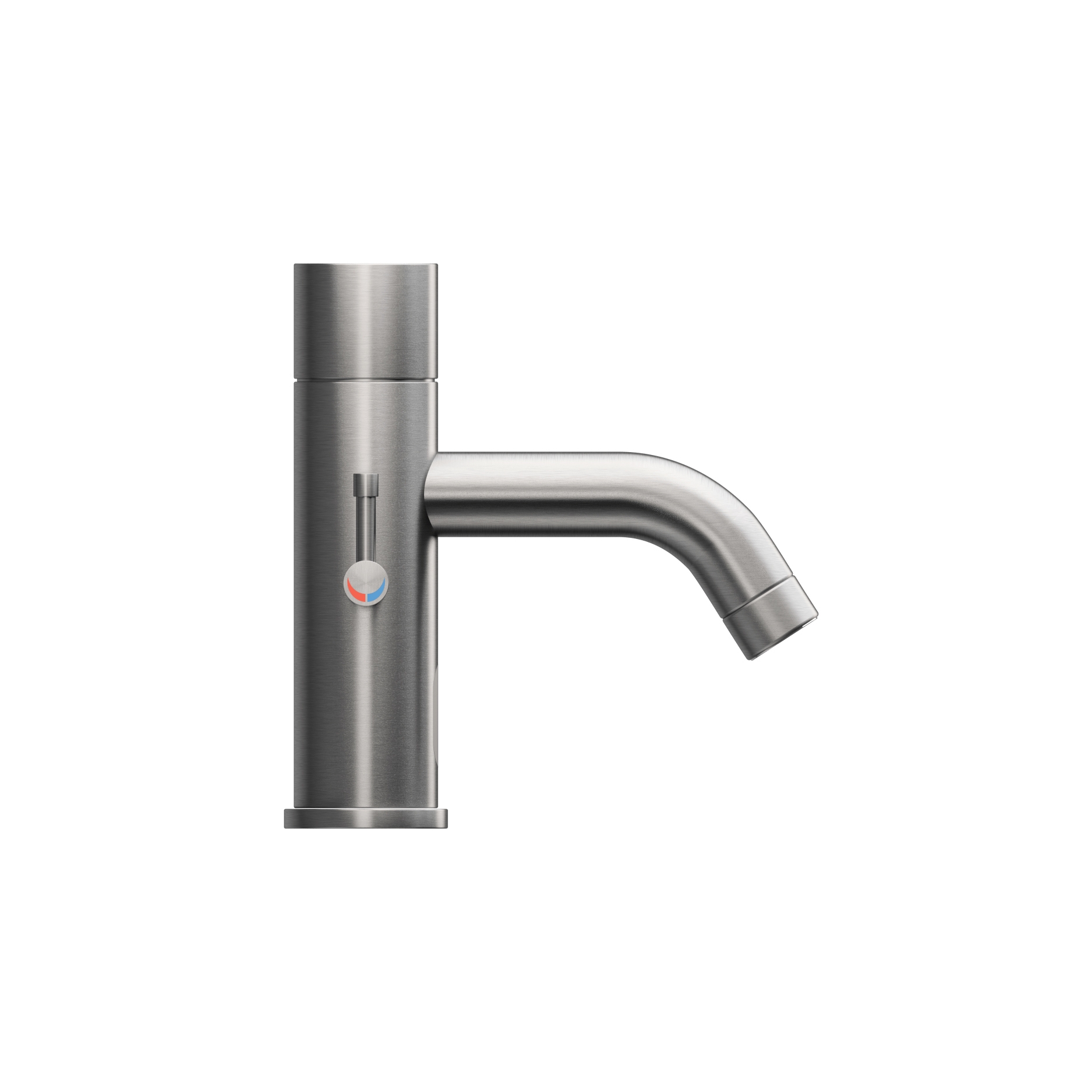 Mostra il prodotto Touch-free deck mounted sensor tap, with temperature adjustment lever del produttore Duten