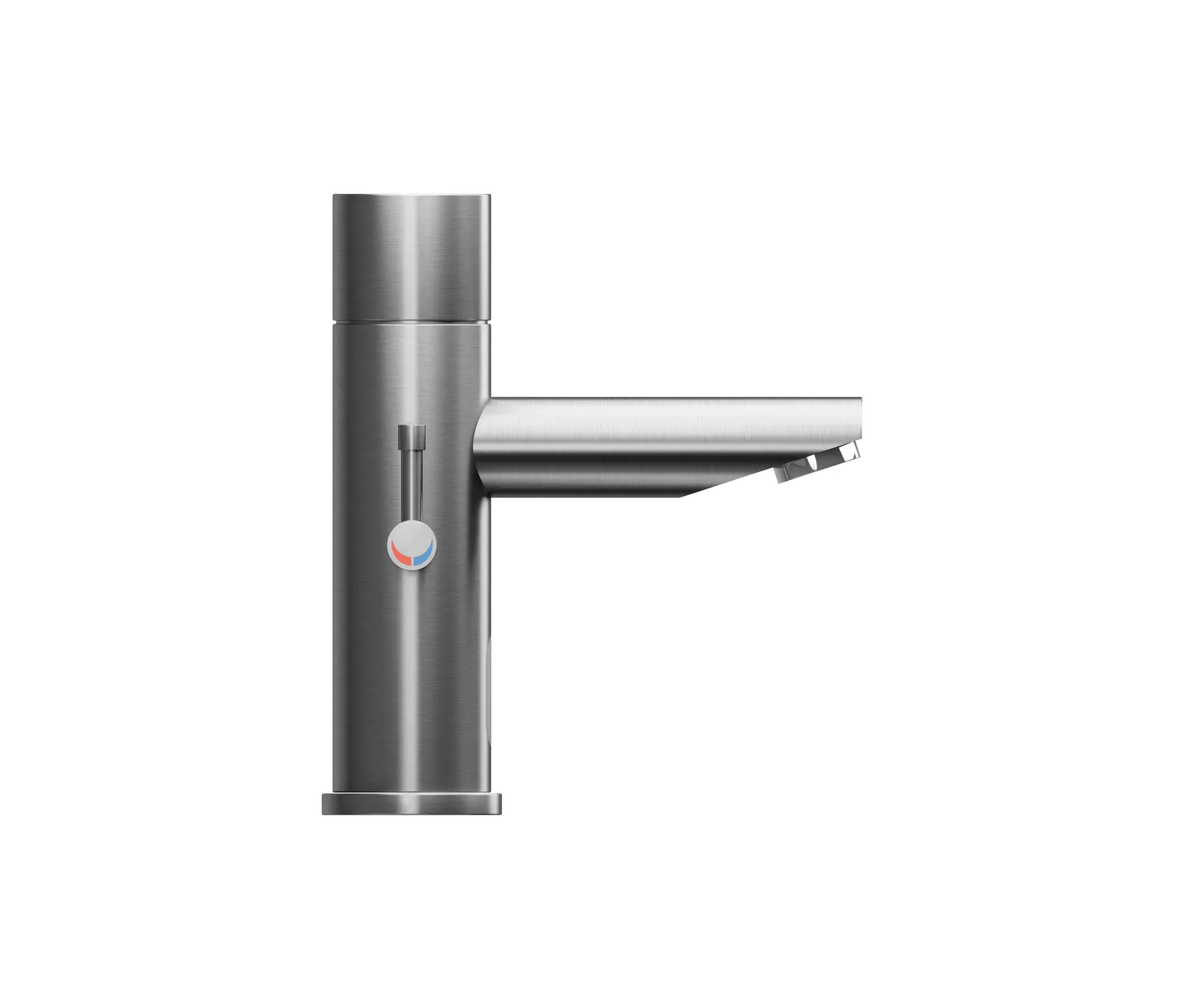 Duten - Touch-free sensor tap with temperature adjustment lever, spout 135mm