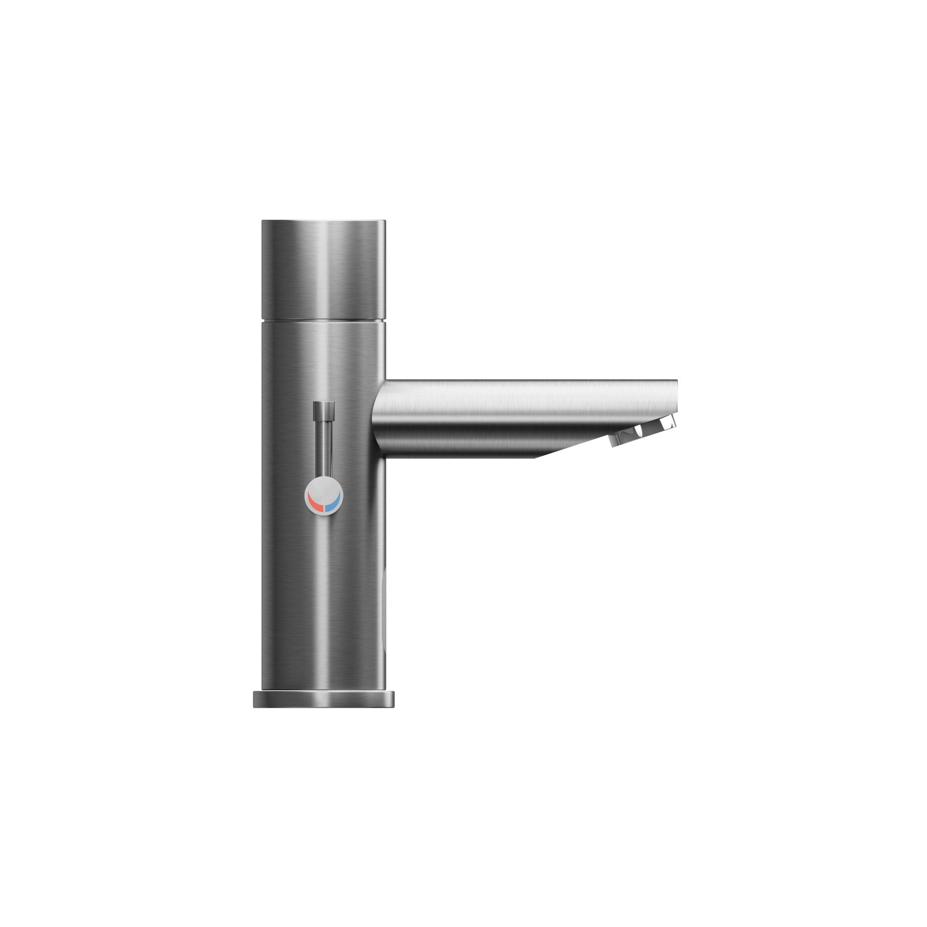 Mostra il prodotto Touch-free sensor tap with temperature adjustment lever, spout 135mm del produttore Duten