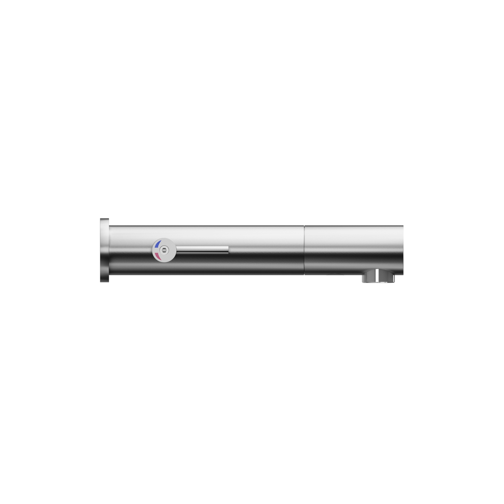 Display product Sensor tap 220mm, with temperature adjustment lever, recessed installation from manufacturer Duten