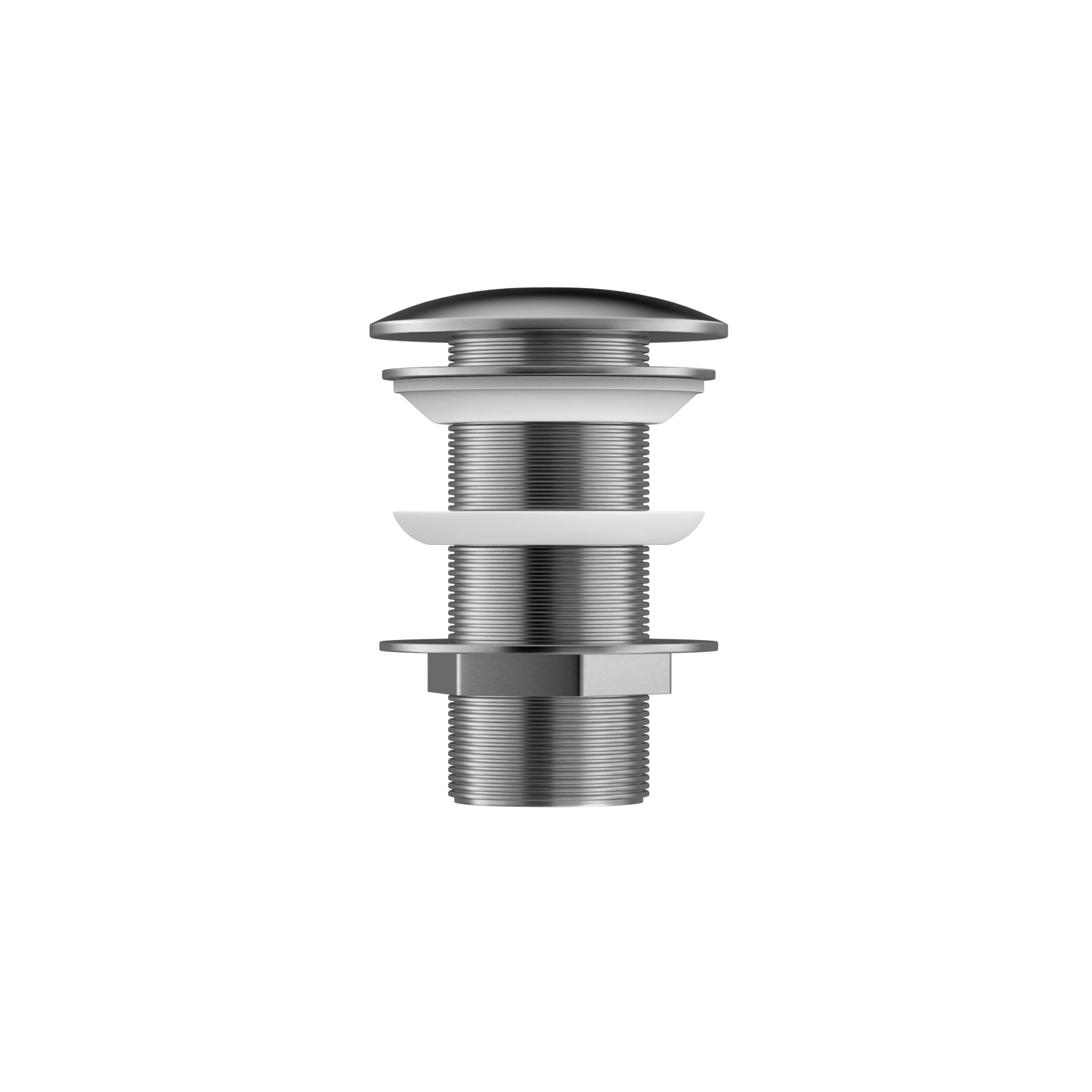 Afficher le produit Stainless steel unslotted click-clack basin waste, with no overflow du fabricant Duten