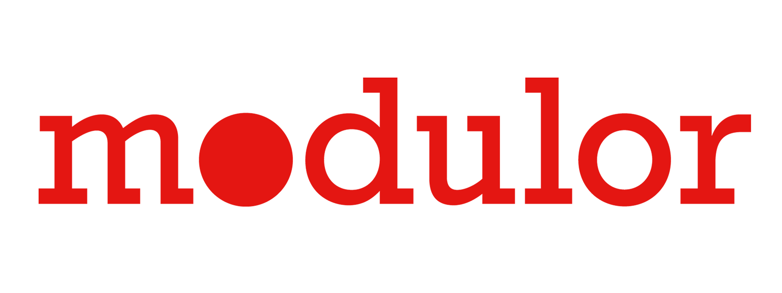 Logo for manufacturer modulor