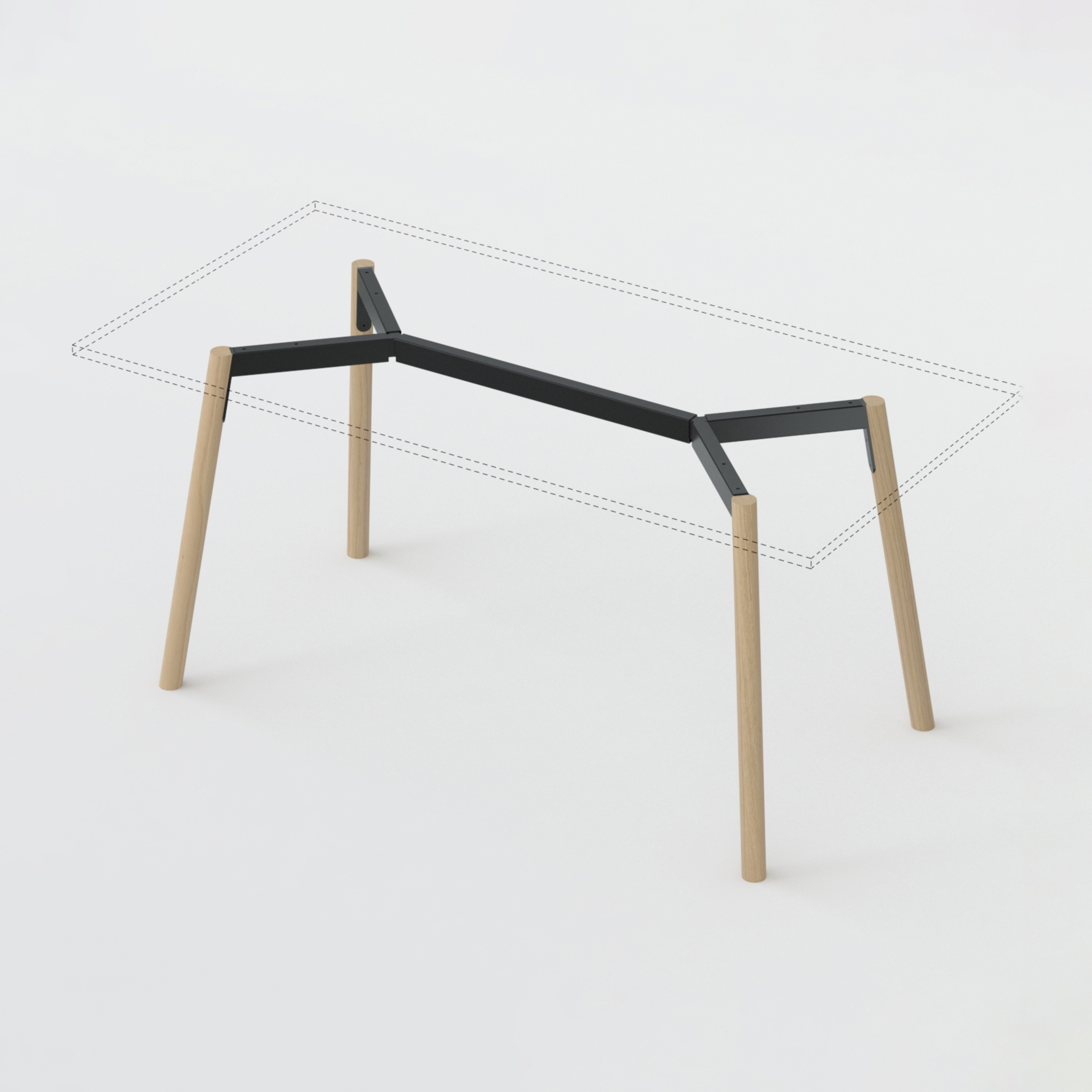 Display product Y table frame from manufacturer modulor