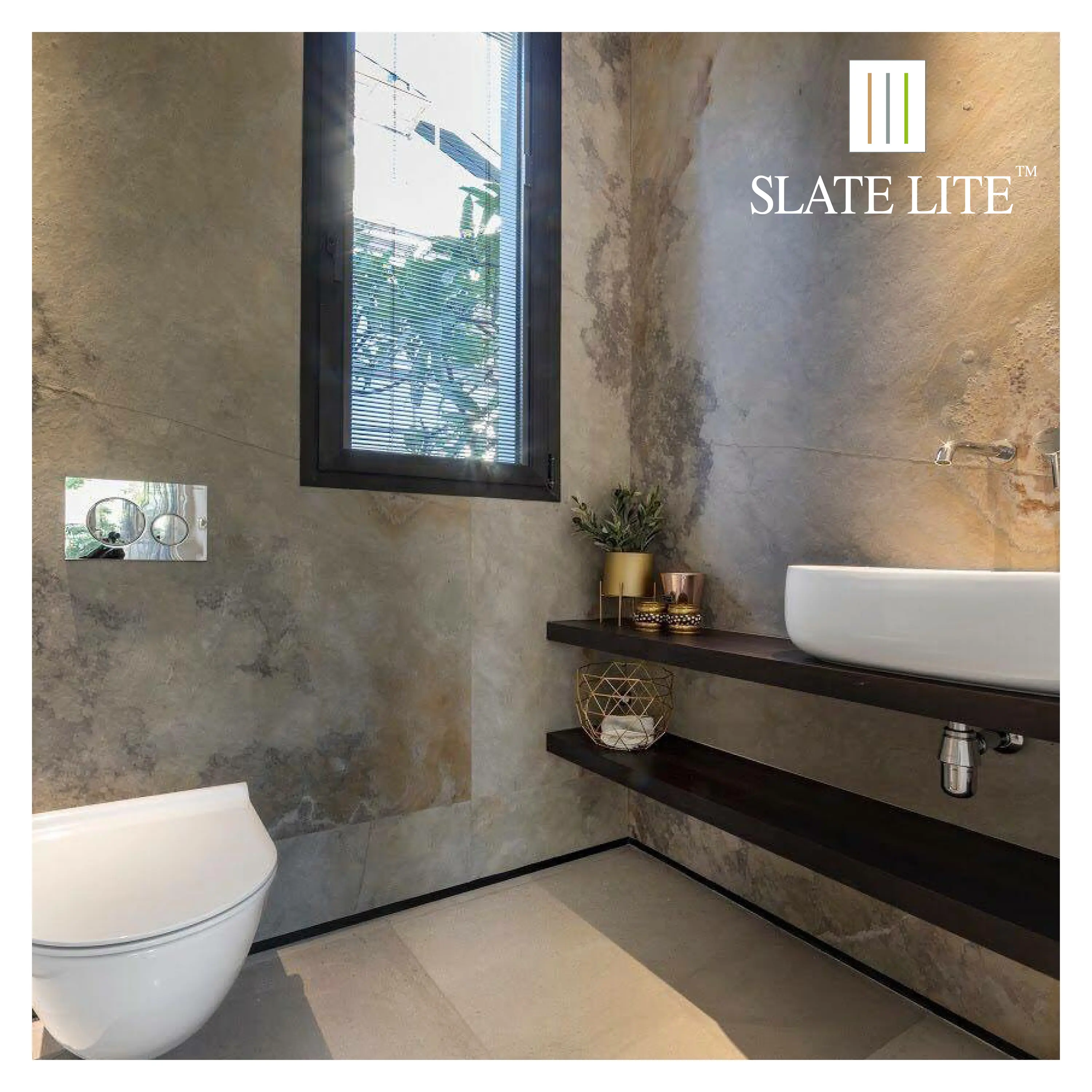 Slate Lite - Slate-Lite Stacking Stones | Riemchen Rustique