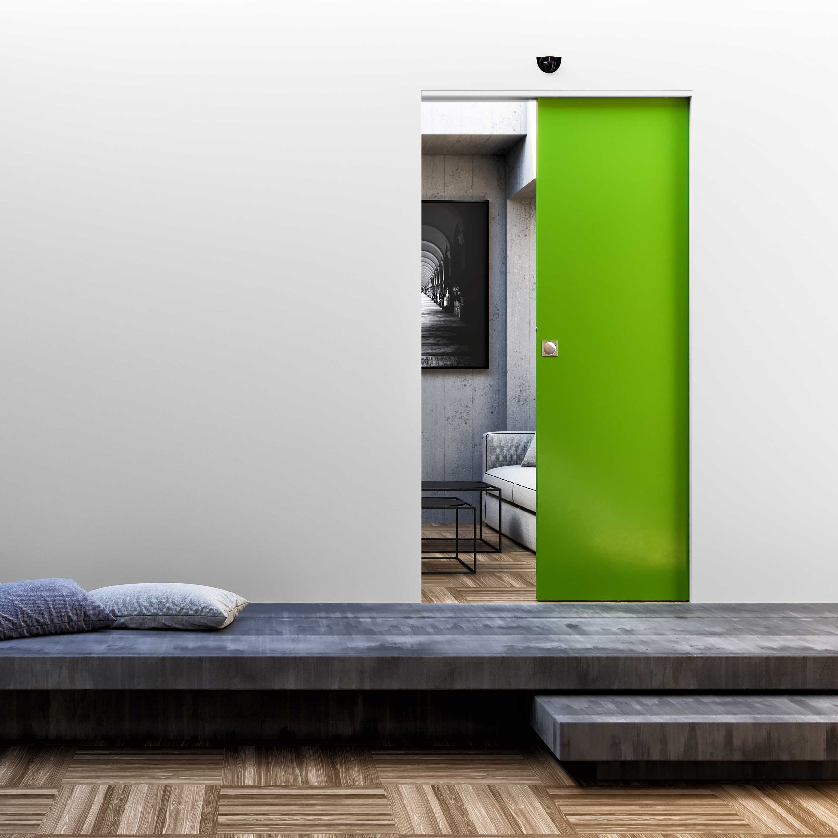 Produkt ABSOLUTE EVO MOTORIZED Frameless sliding system in kit des Herstellers Ermetika anzeigen