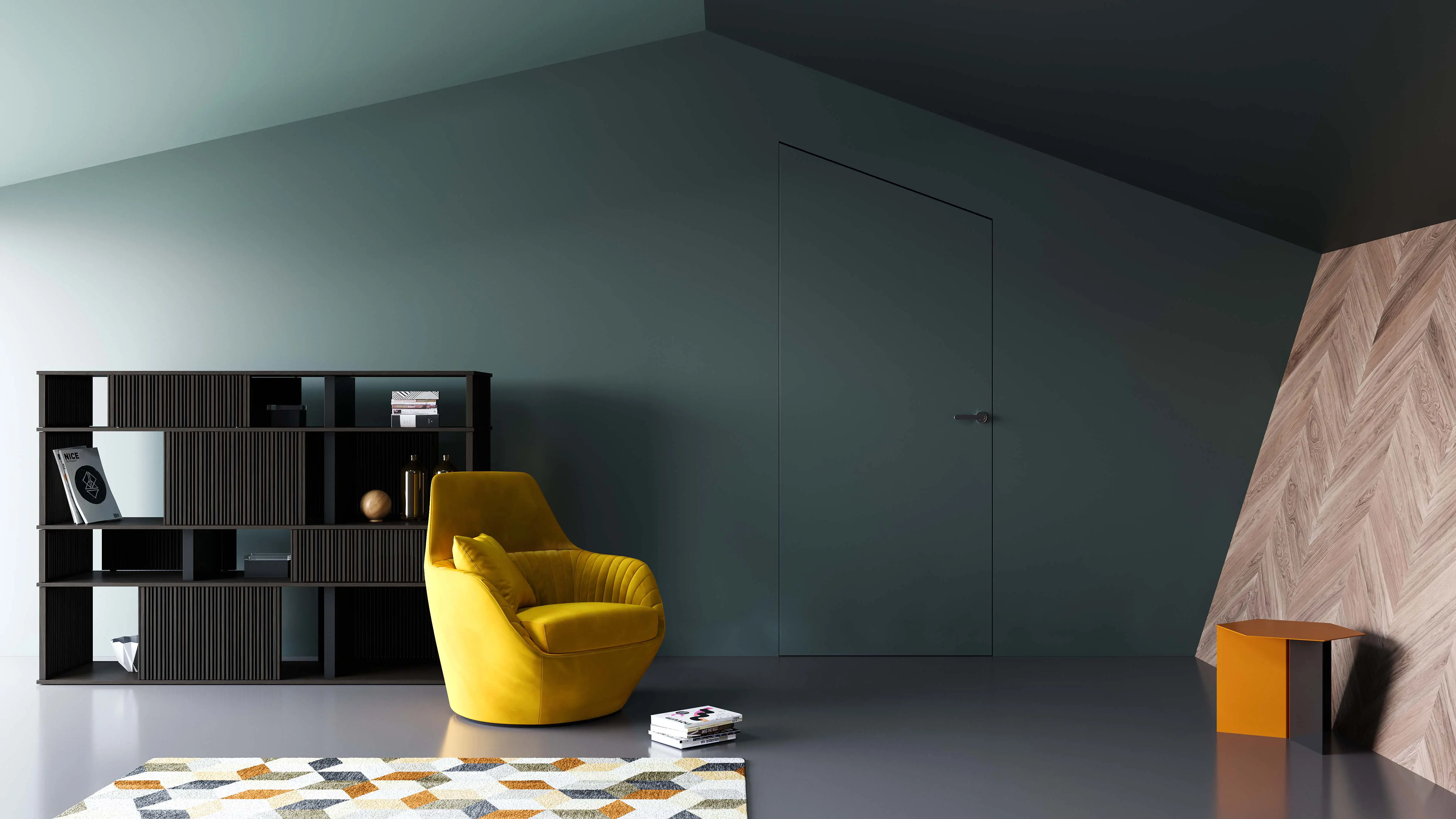 Ermetika - ABSOLUTE SWING Frameless swing door