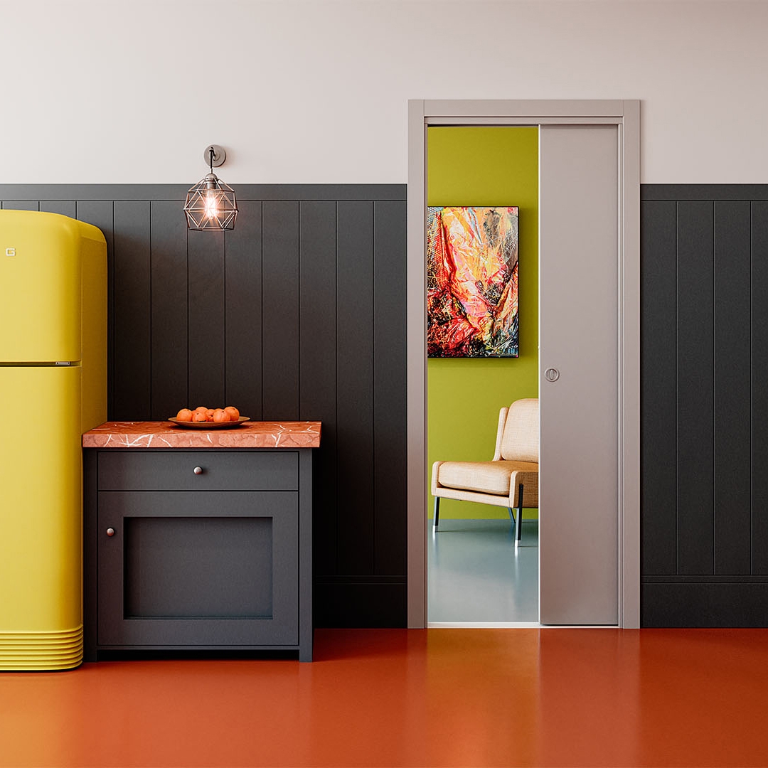 Mostrar el producto EVOKIT Deslizante con jambas en kit del fabricante Ermetika