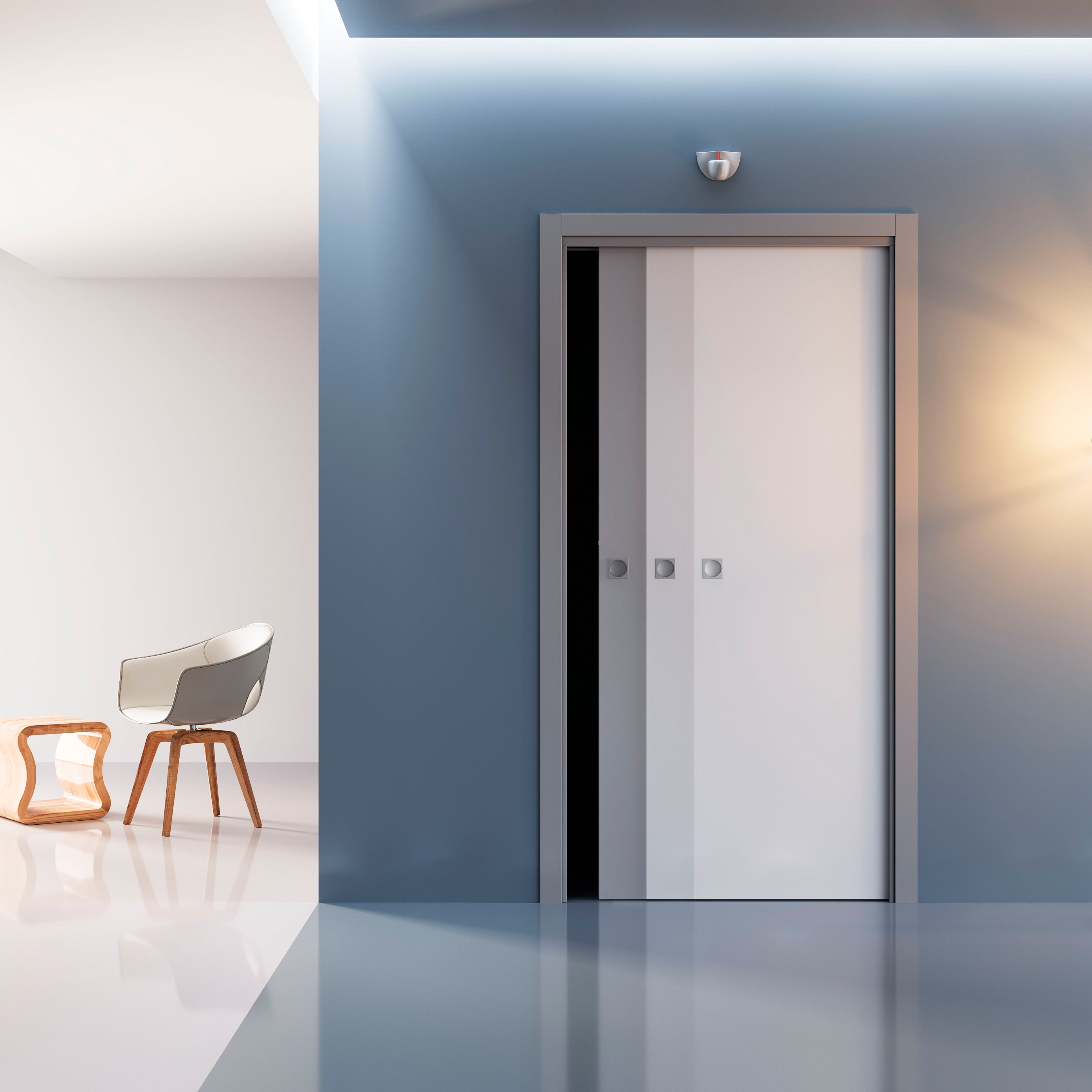 Display product EVOLUTION MOTORISED Classic sliding system from manufacturer Ermetika