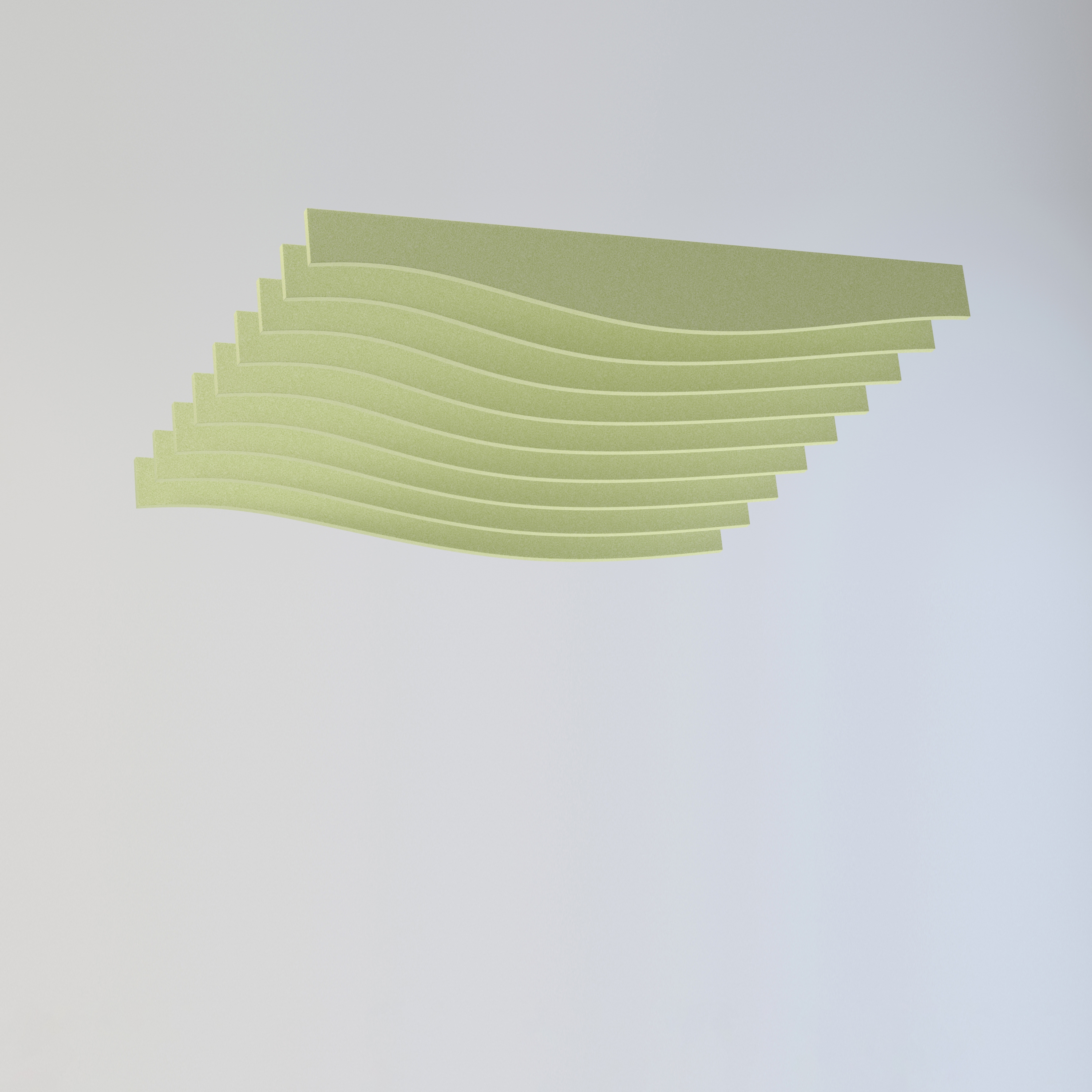 Display product Ceiling Baffle Wave Morph from manufacturer IMPACT ACOUSTIC