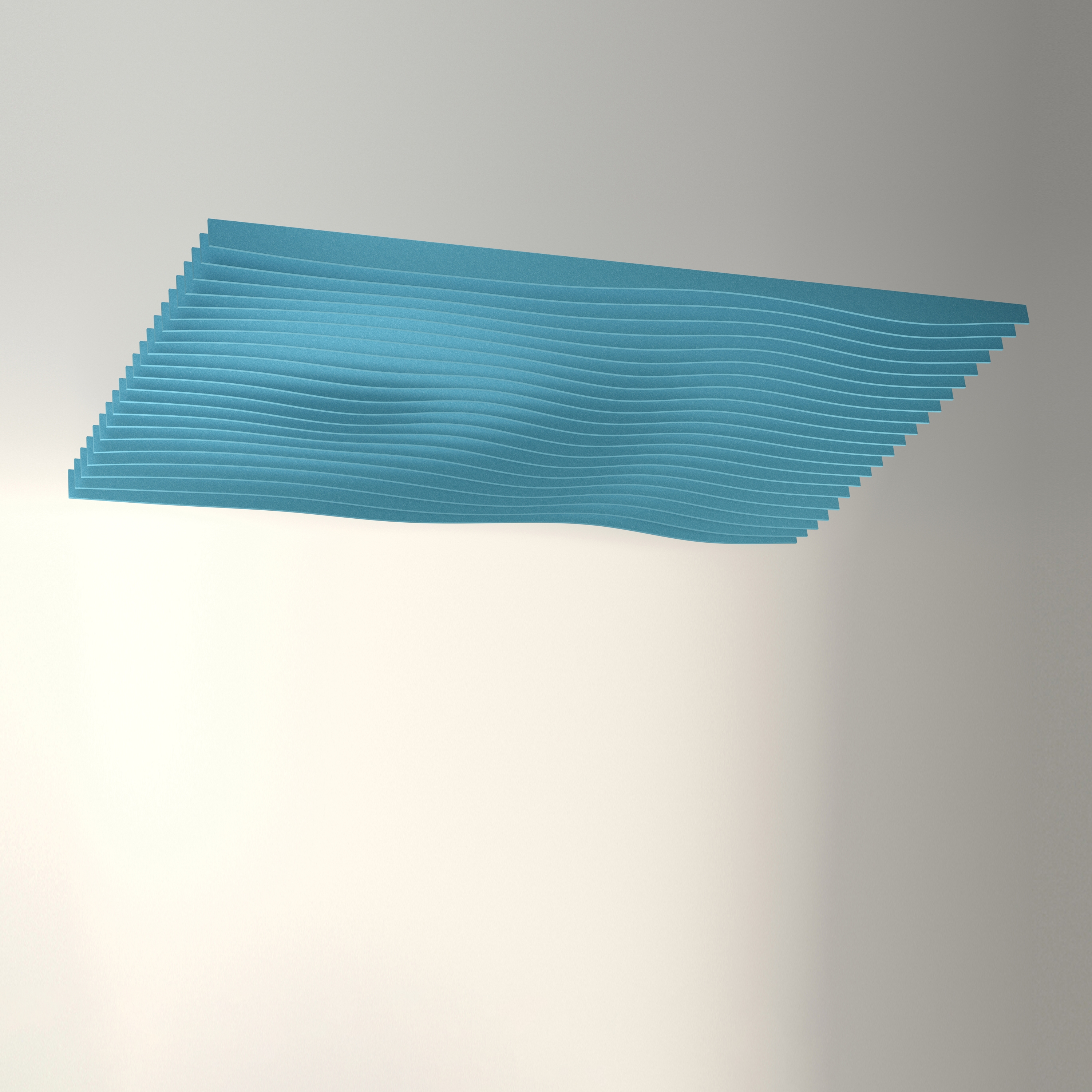 Display product Ceiling Baffle Wave Ripple from manufacturer IMPACT ACOUSTIC