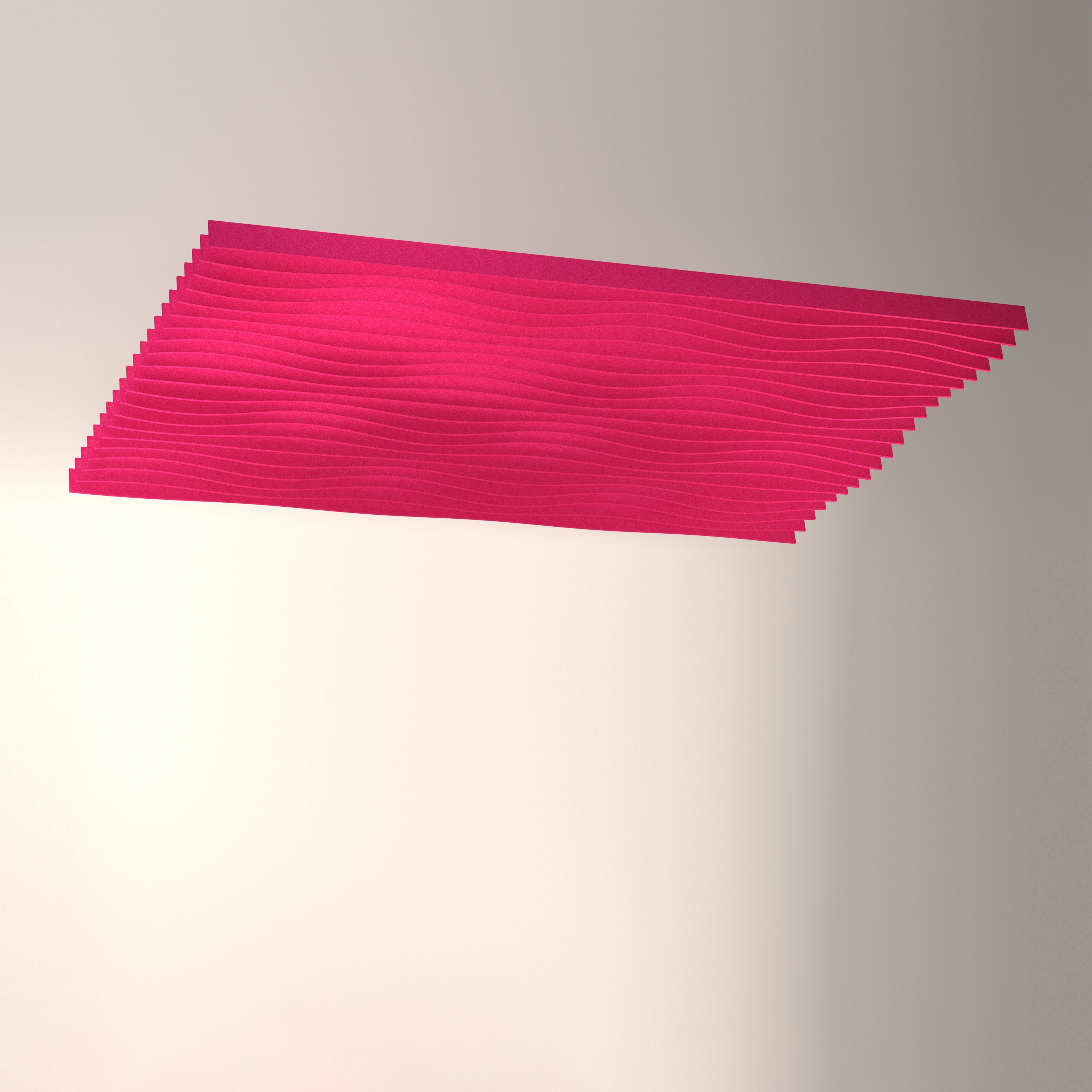 Display product Ceiling Baffle Wave Sine from manufacturer IMPACT ACOUSTIC