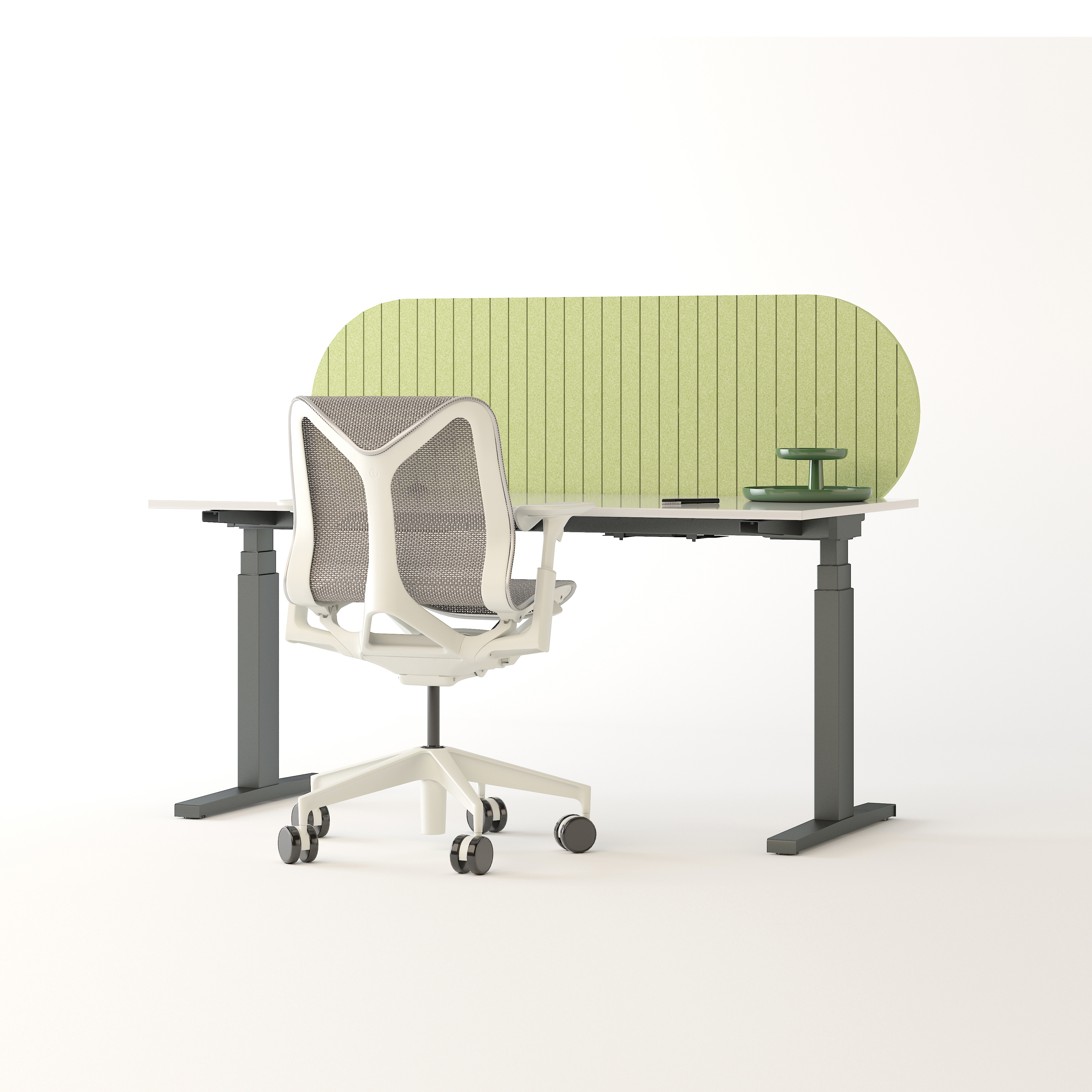 Display product Desk Division Full Moon from manufacturer IMPACT ACOUSTIC