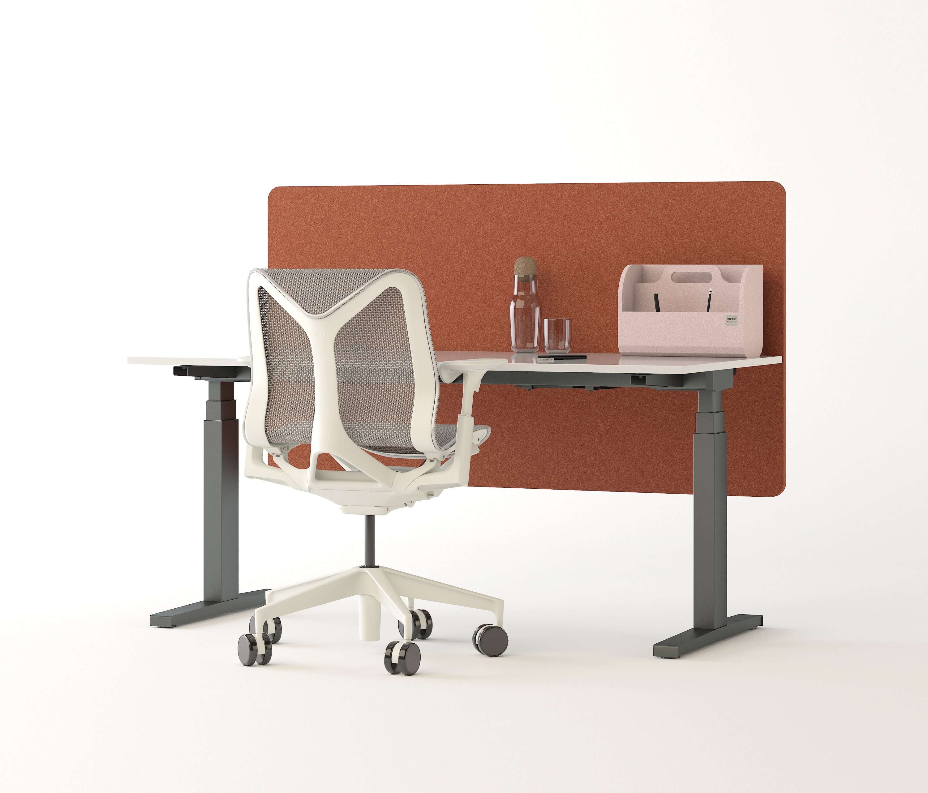 Display product Desk Division Infra from manufacturer IMPACT ACOUSTIC