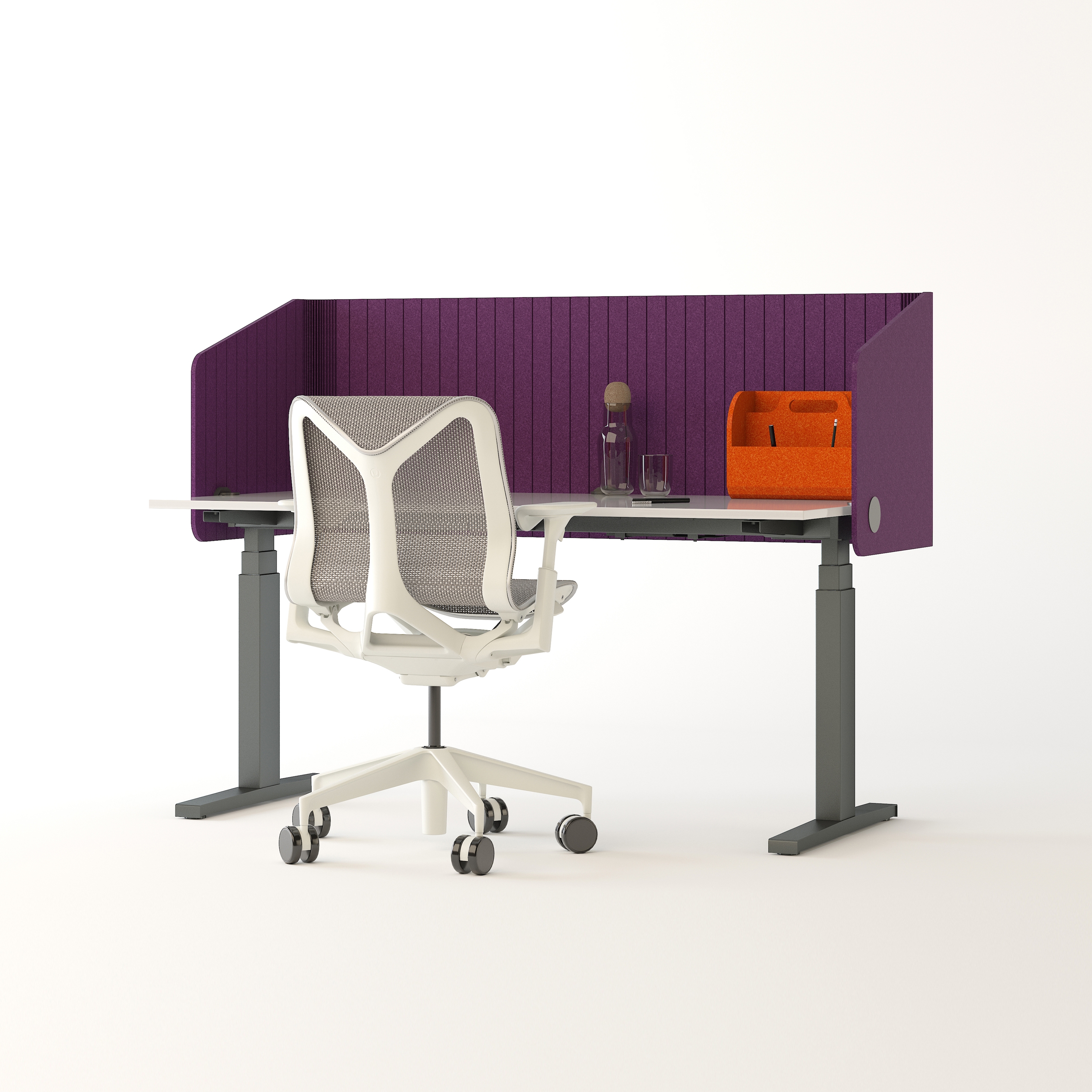 Produkt Tischtrennwand Full Wrap des Herstellers IMPACT ACOUSTIC anzeigen